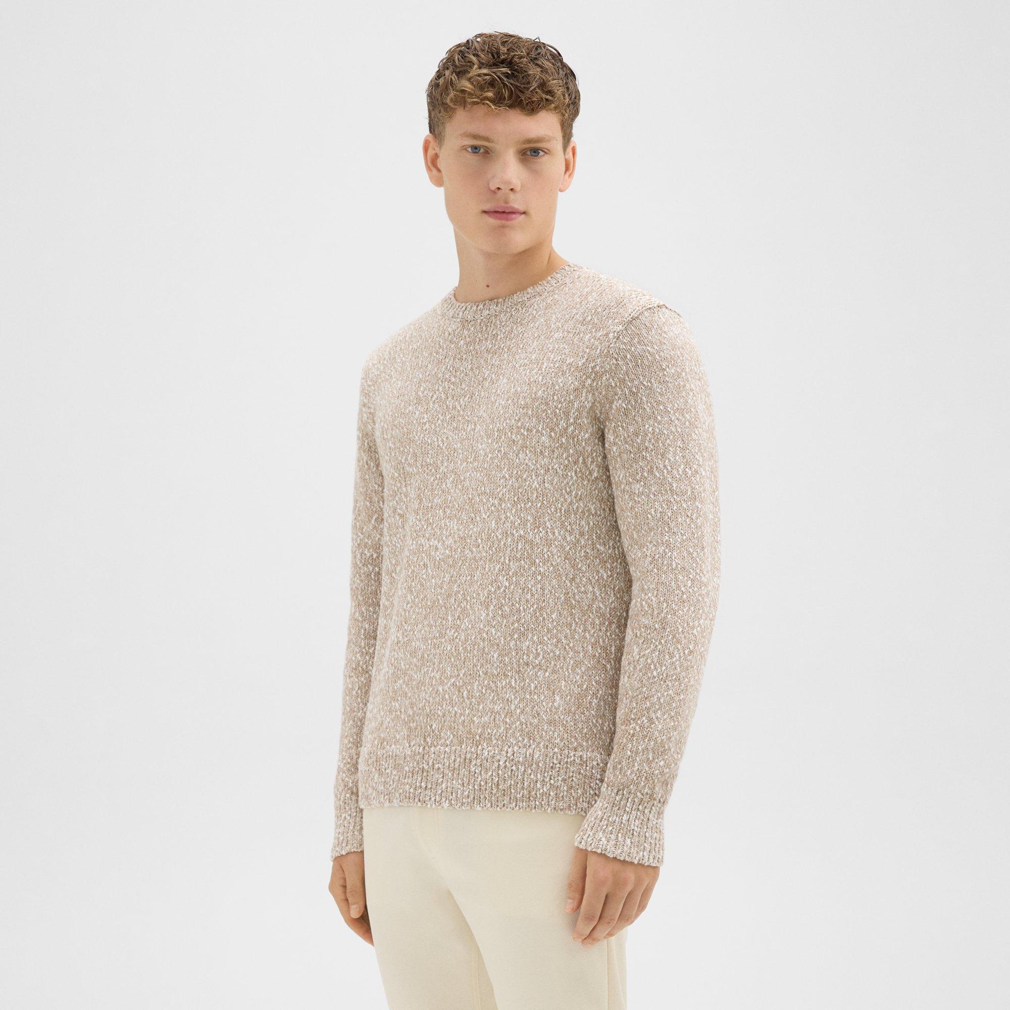 Mauno Crewneck Sweater in Heathered Cotton