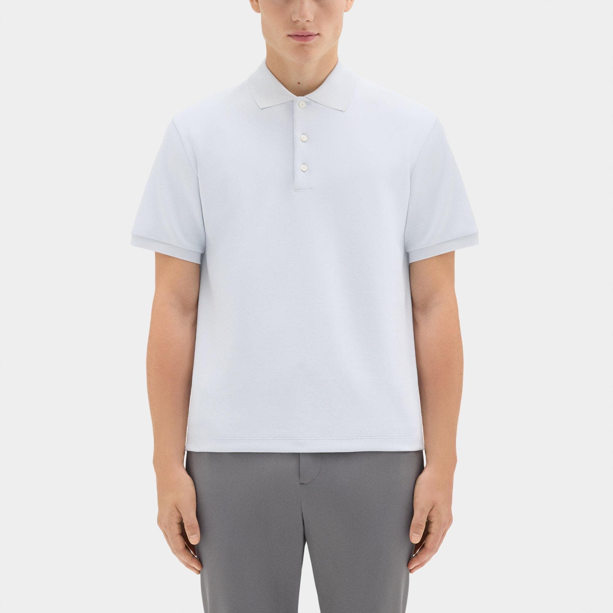 Studio Knit Jacquard Jocelin Polo Shirt | Theory