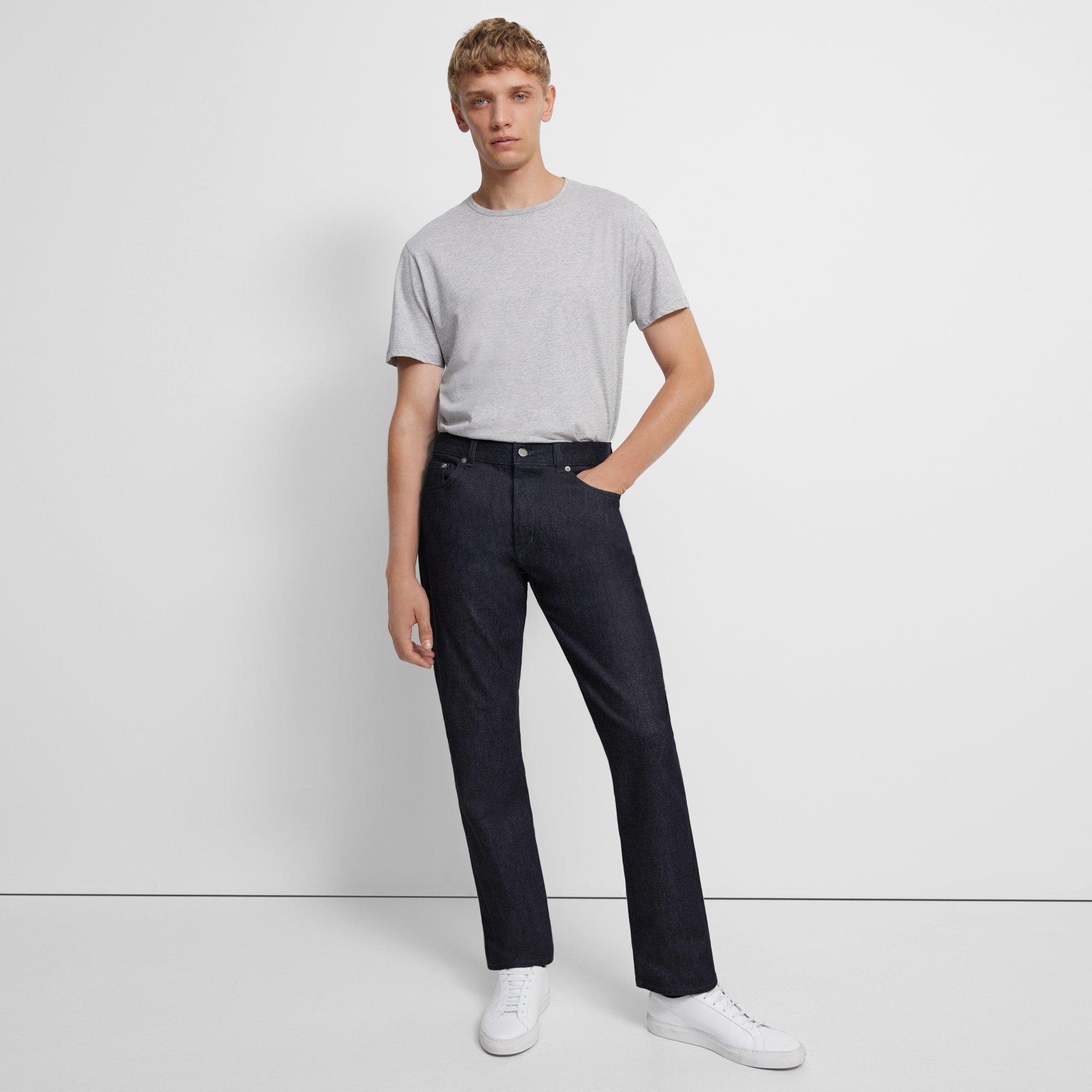 Blue Denim Helmut Lang and Uniqlo Classic Cut Jean | Theory