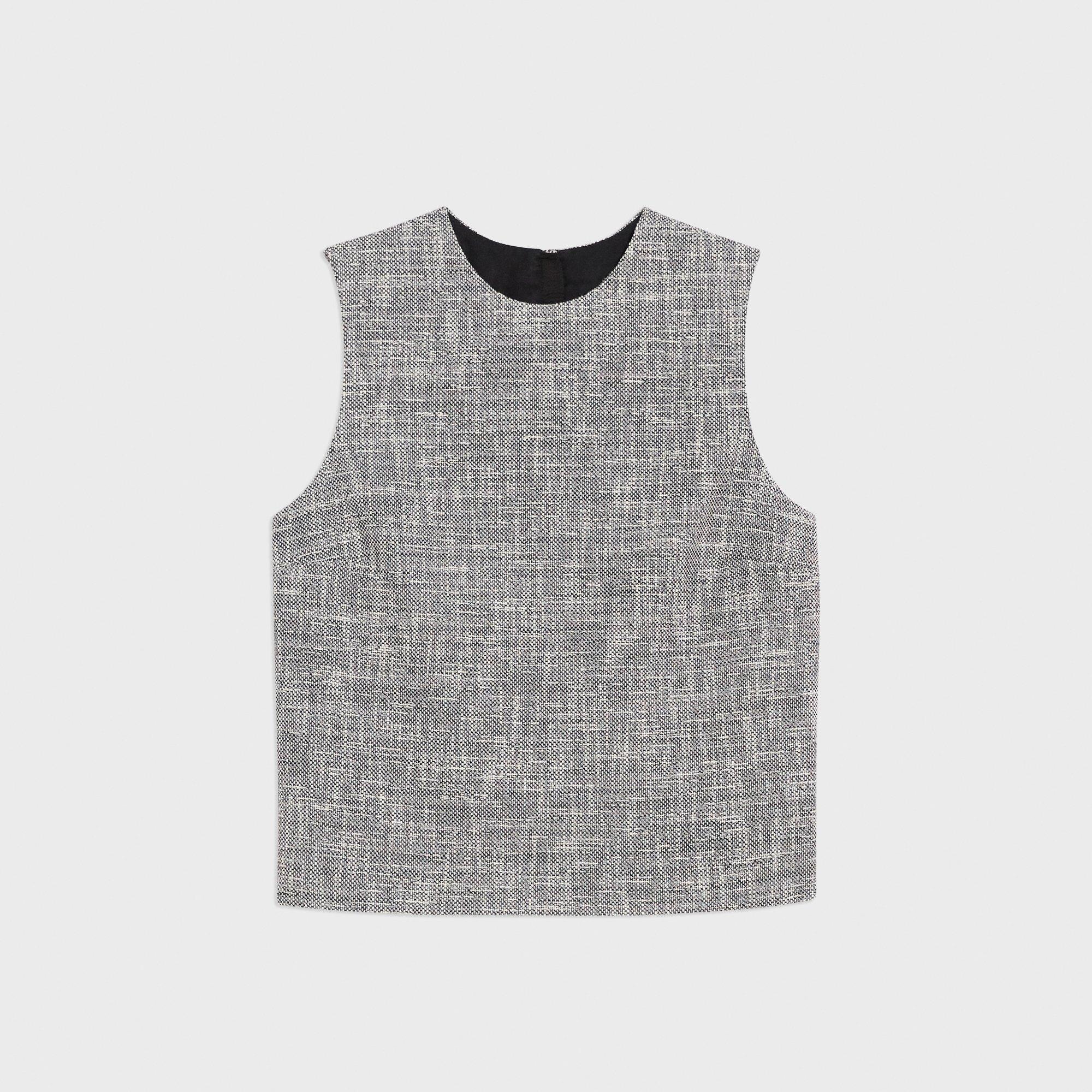 Shell Top in Canvas Tweed