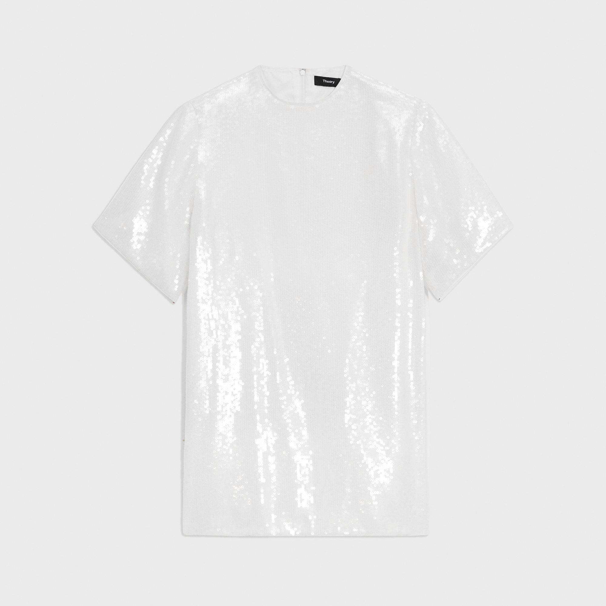 Maxi White Sequin Shirt Dress Sequin Stylish Dress White Sequin Plus Size Top Recycled Sequins T-Shirt Dress Theory Maxi White Sequin Shirt Dress Sequin Stylish Dress White Sequin Plus Size Top Recycled Sequins T-Shirt Dress Theory