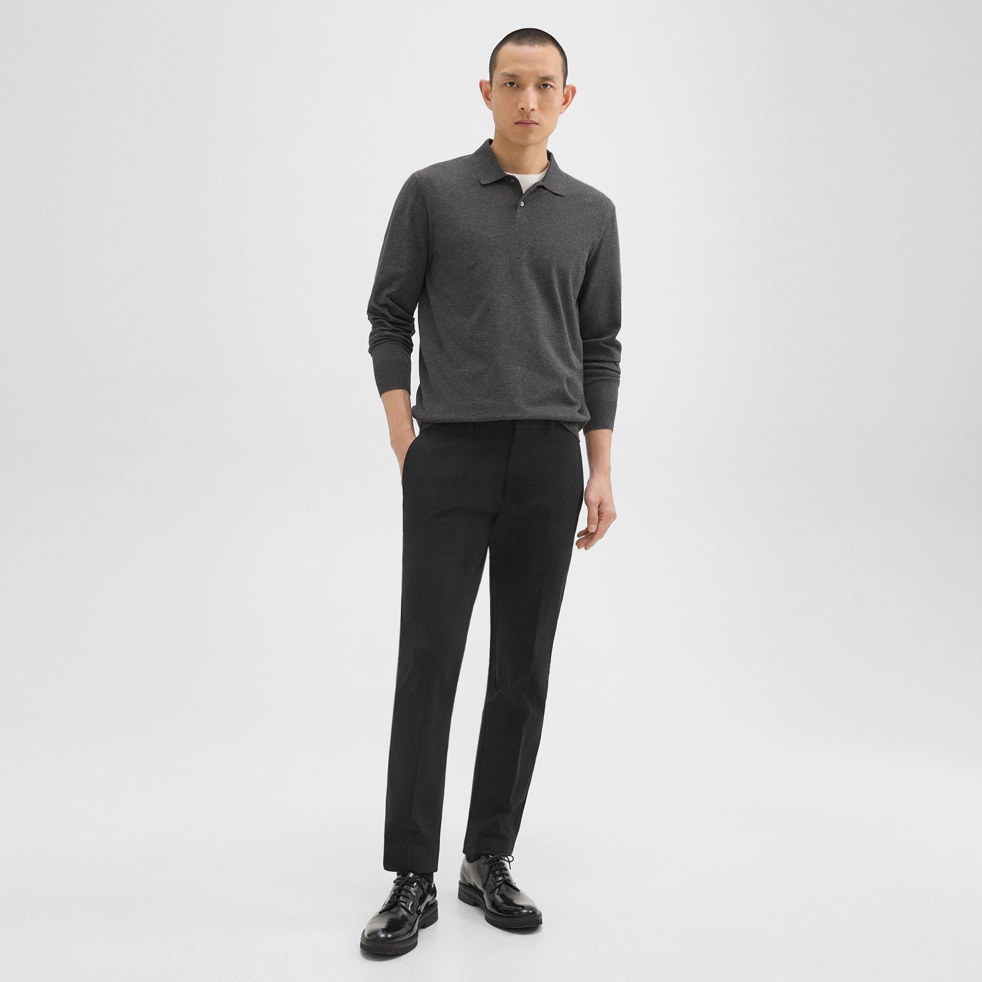 Stretch Cotton Zaine Pant | Theory