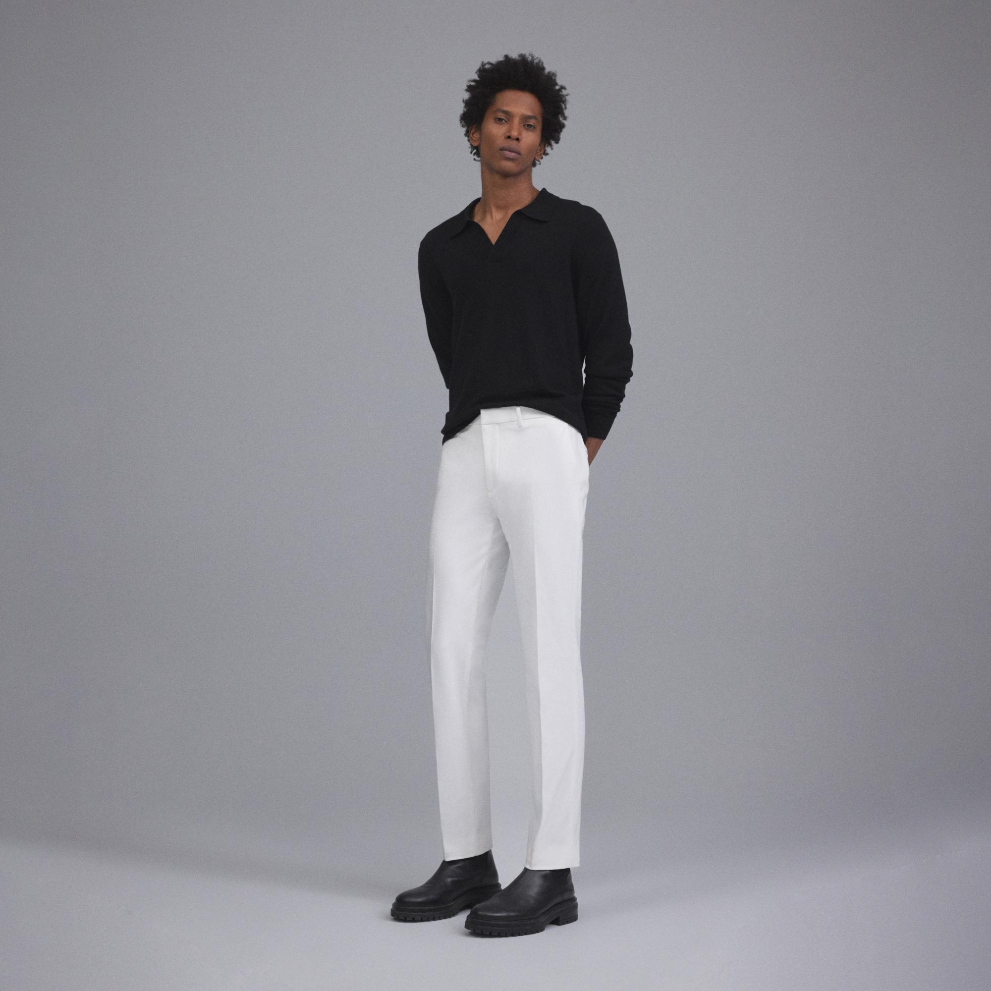 Pantalon Zaine en Coton Stretch