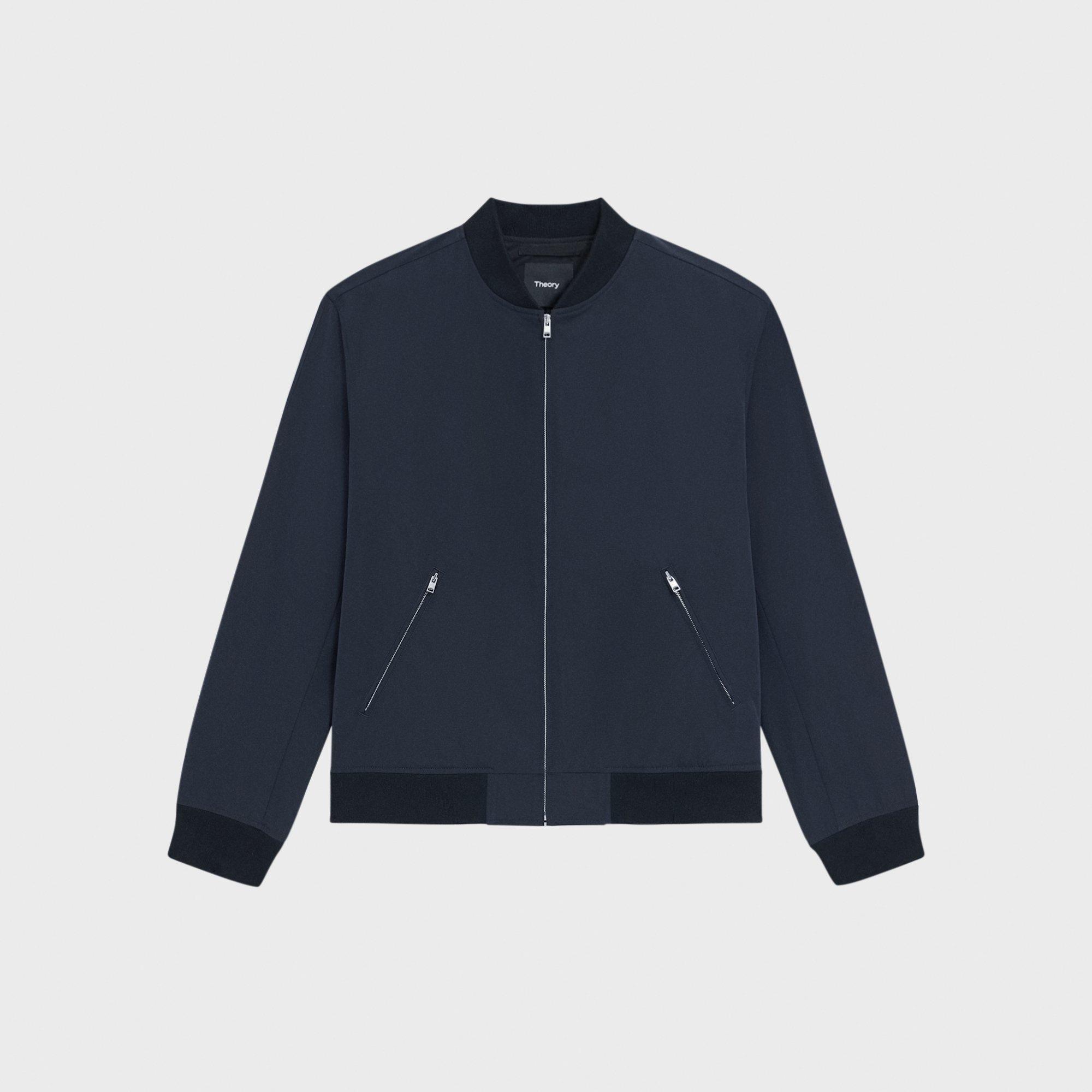 Tailored Bomber Jacket in Foundation Twill