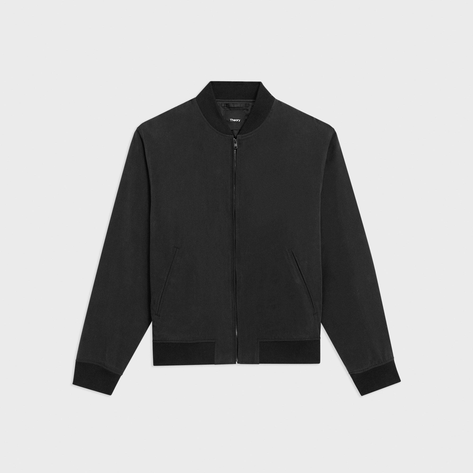 Olivard Bomber Jacket in Fluid Twill