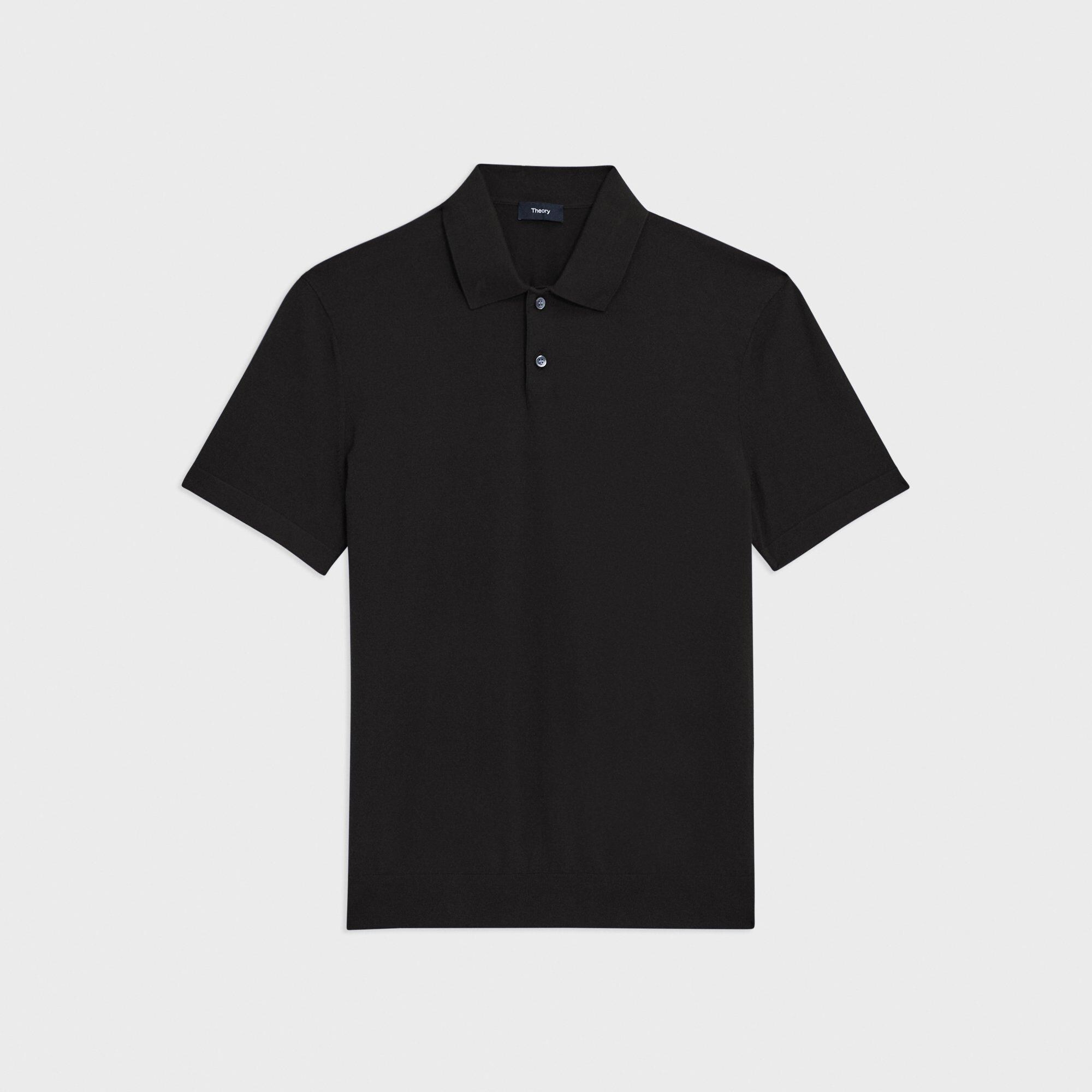 トップス 25ss Theory Light Bilen FZ Mockneck Theory Goris Polo Long Sleeve in Light Bilen | Shopbop