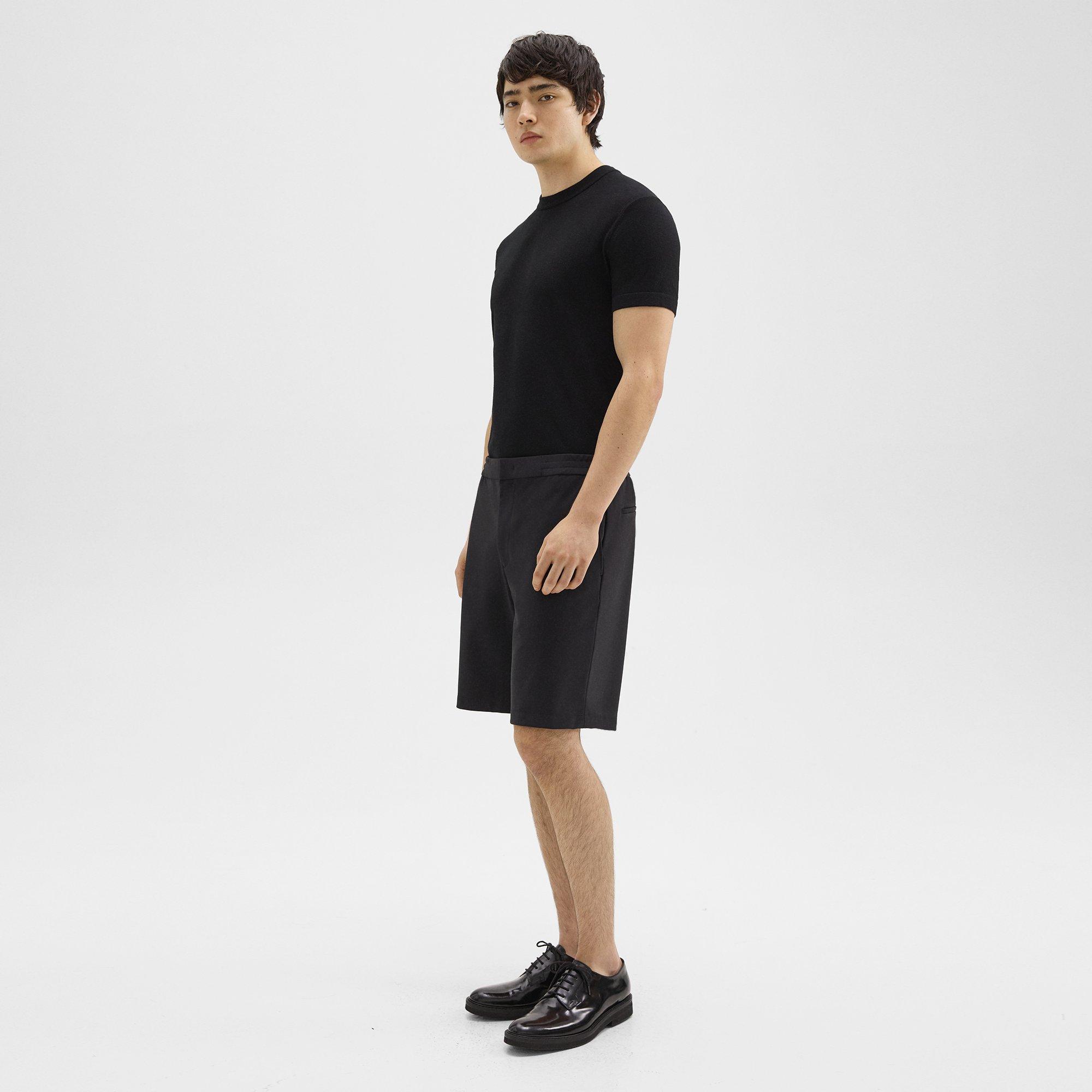 Curtis 9” Drawstring Short in Precision Ponte