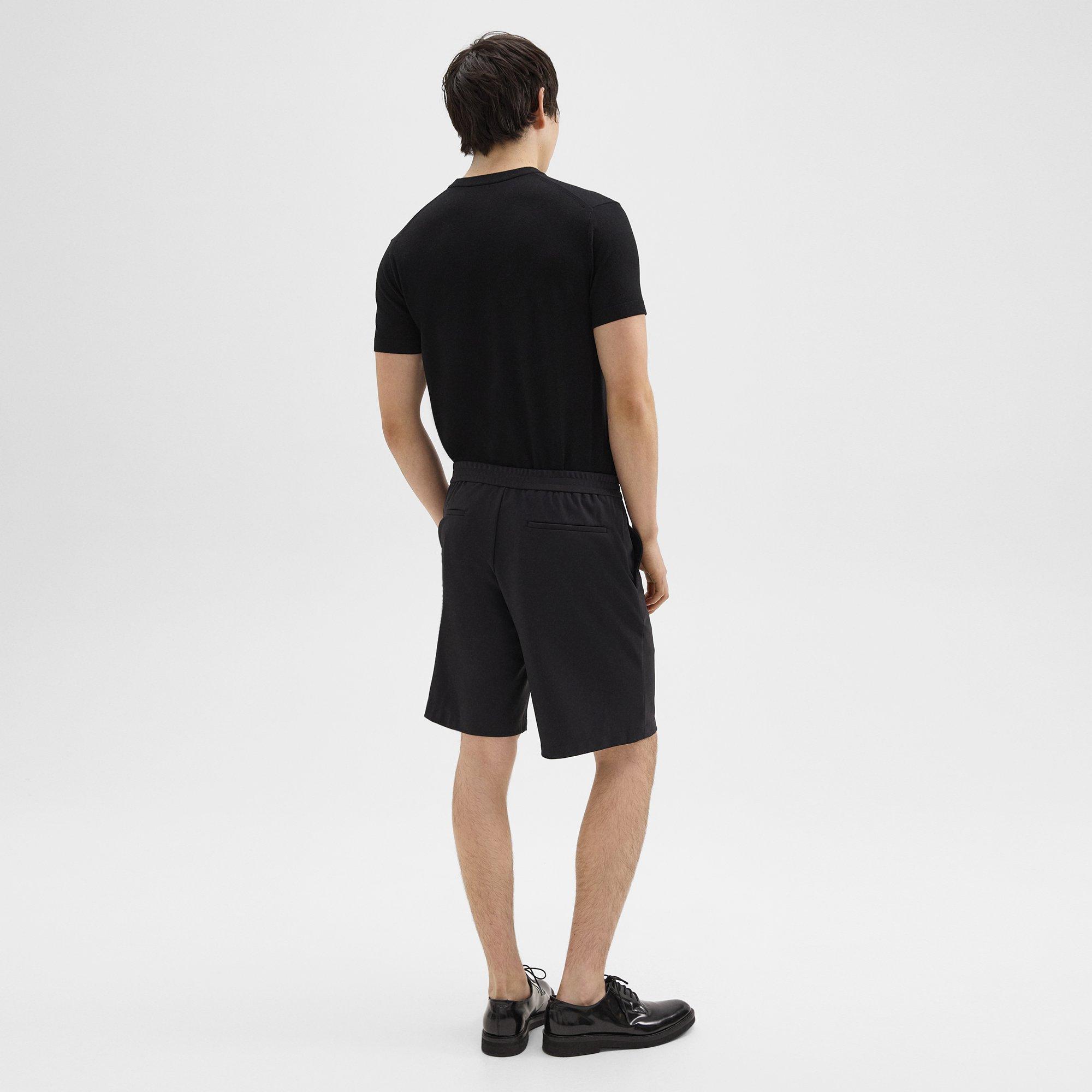 Curtis 9” Drawstring Short in Precision Ponte