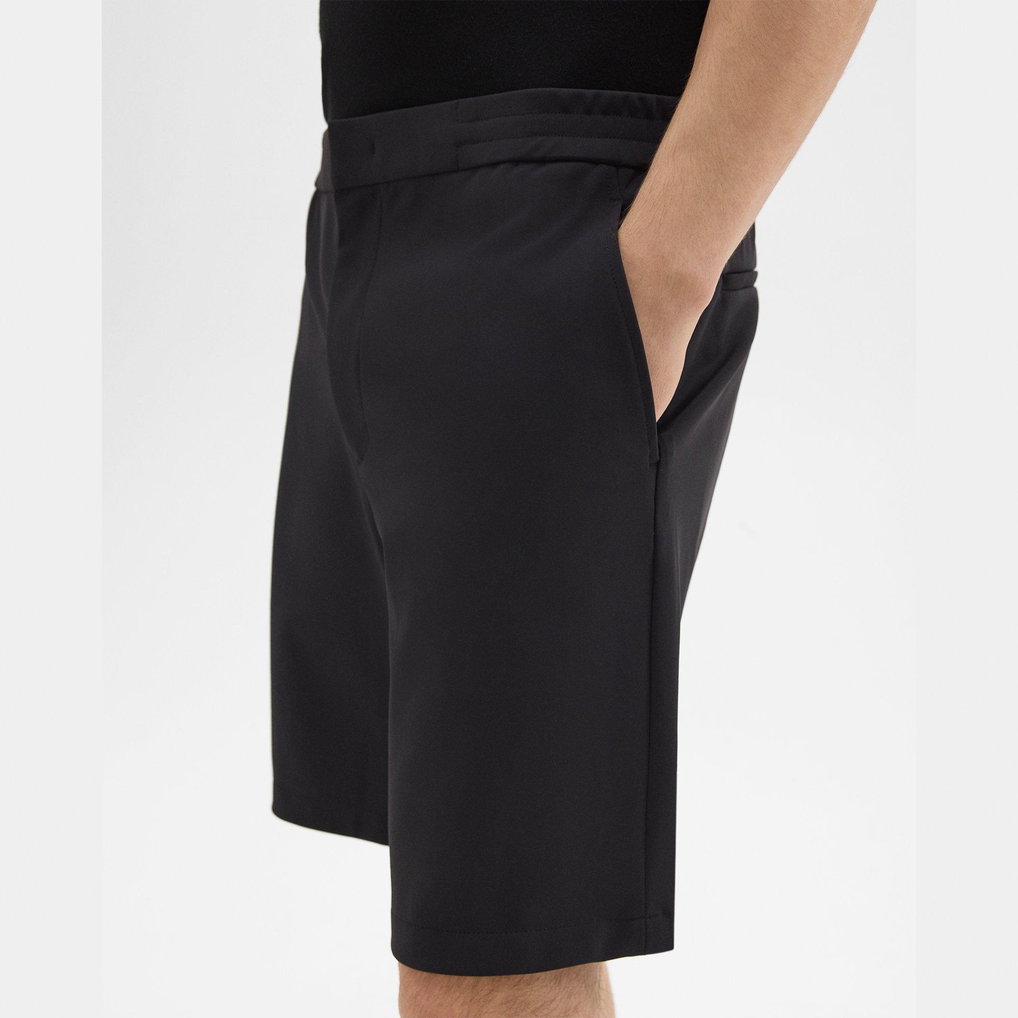 Curtis 9” Drawstring Short in Precision Ponte