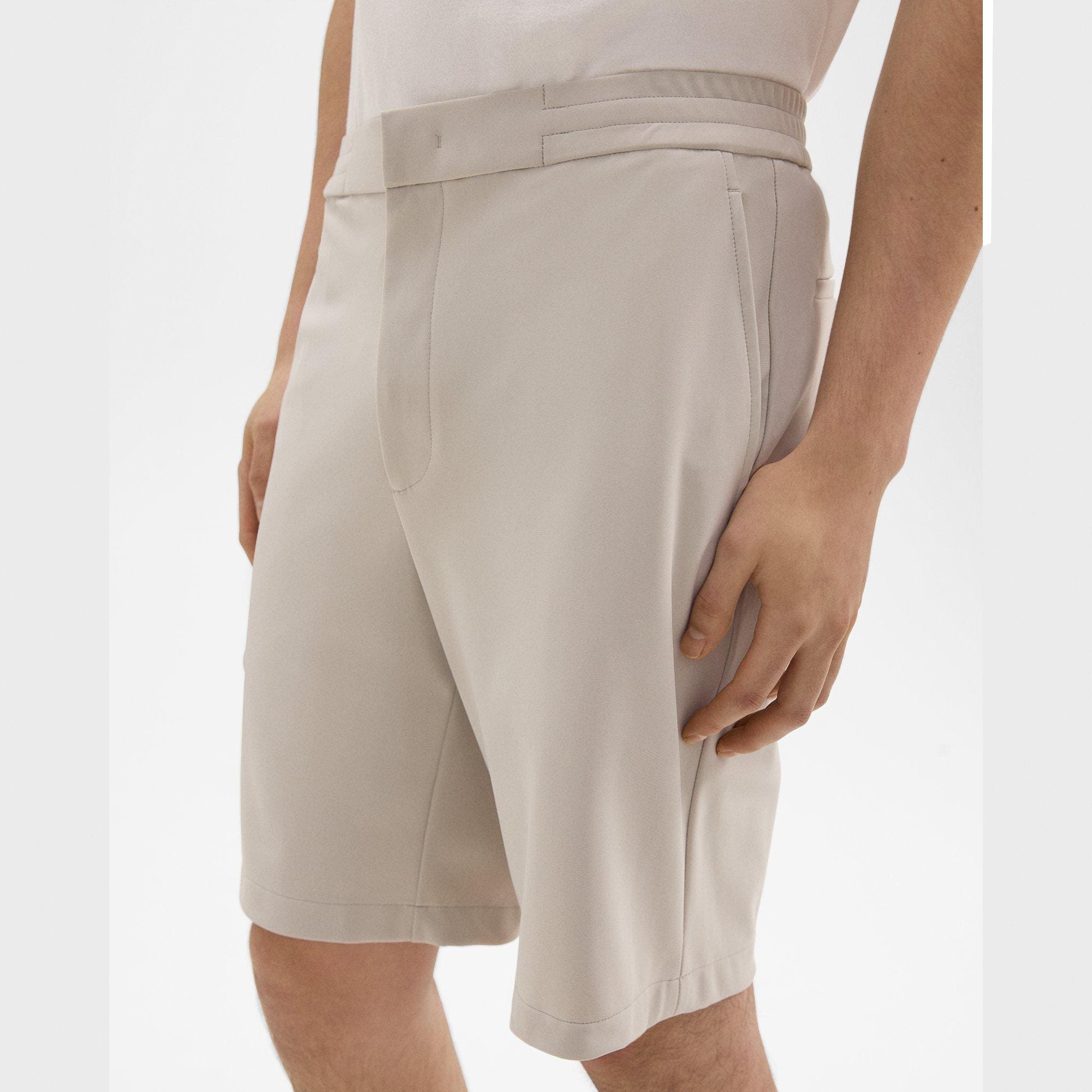 Curtis 9” Drawstring Short in Precision Ponte