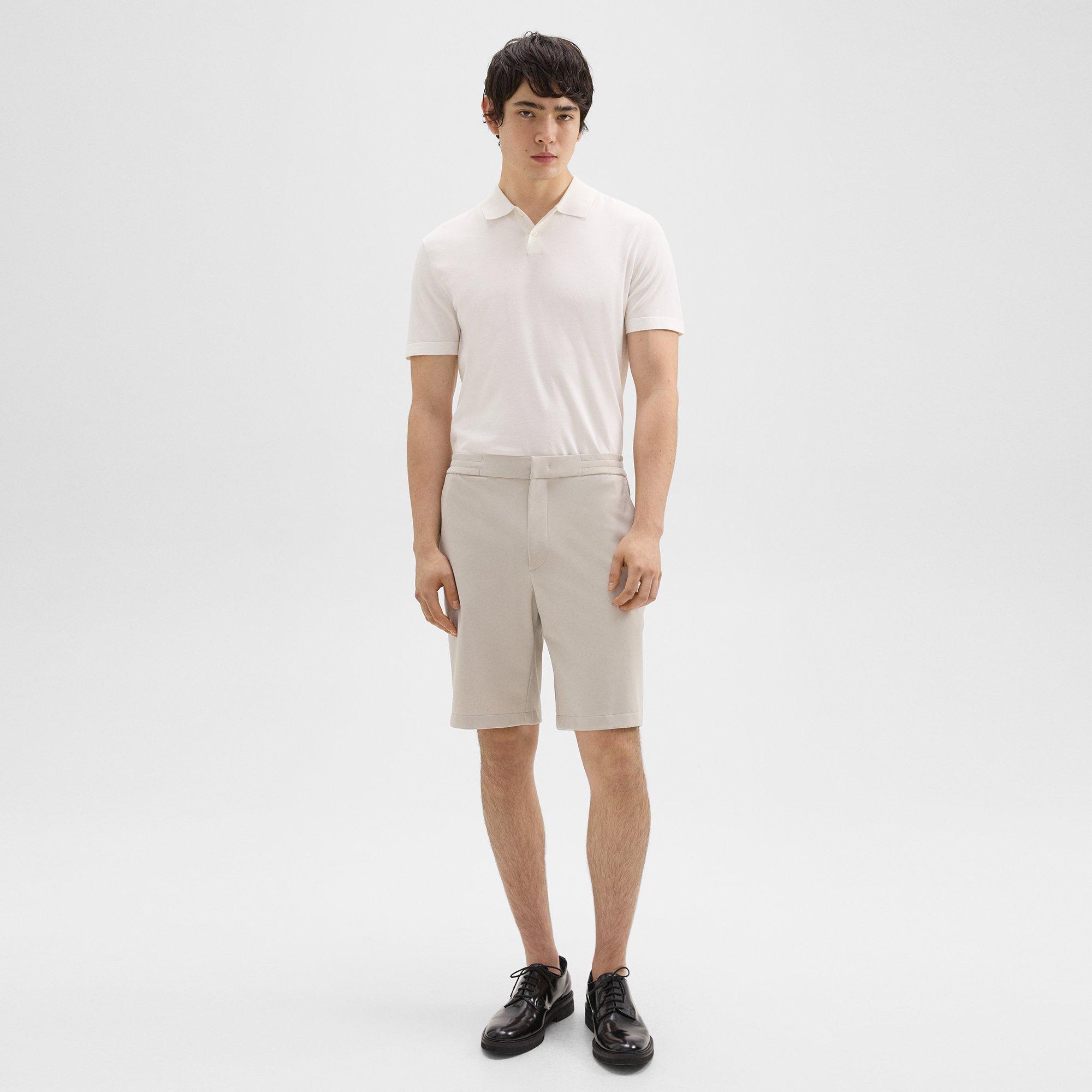 띠어리 Theory Curtis 9” Drawstring Short in Precision Ponte,PUTTY