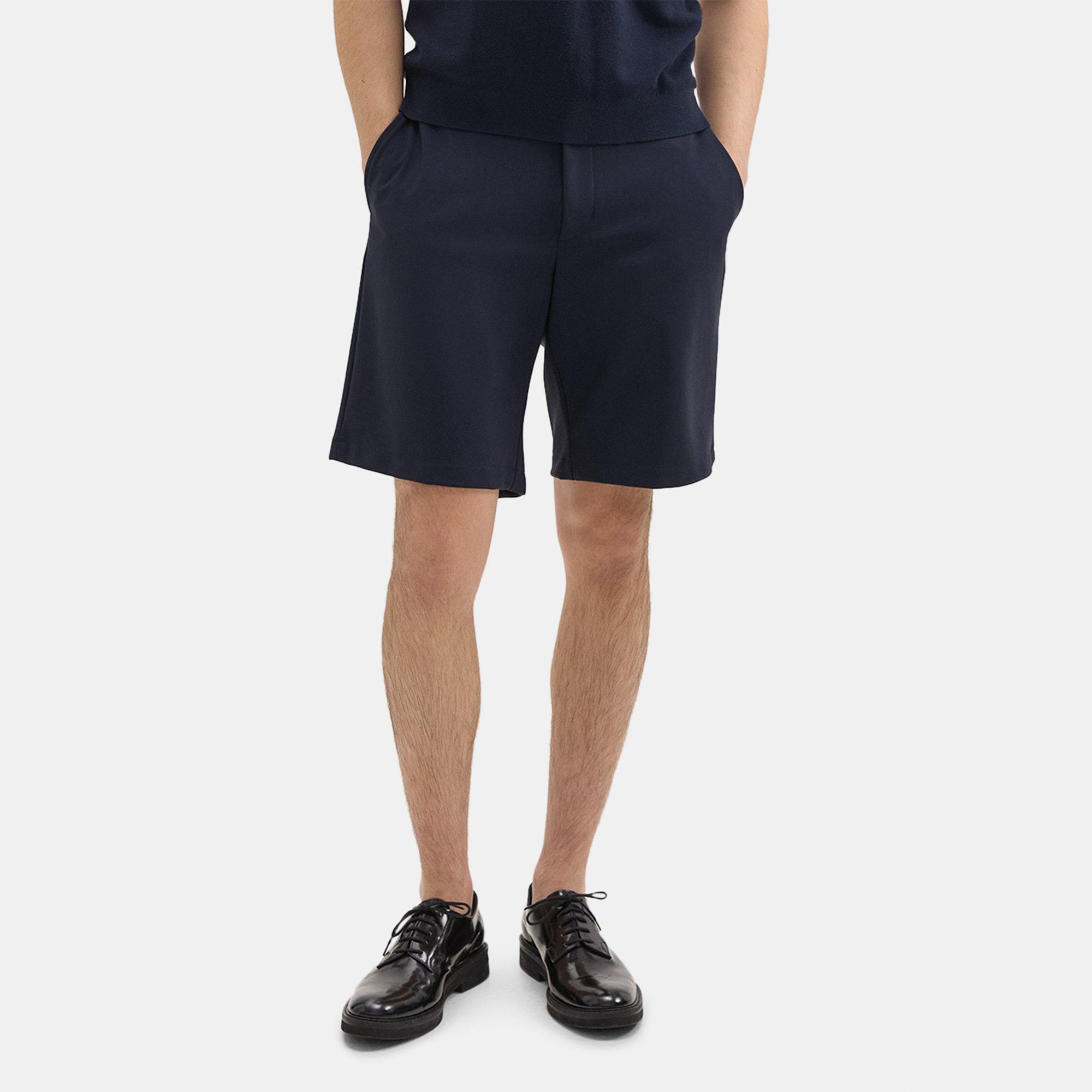 띠어리 Theory Curtis 9” Drawstring Short in Precision Ponte,BALTIC