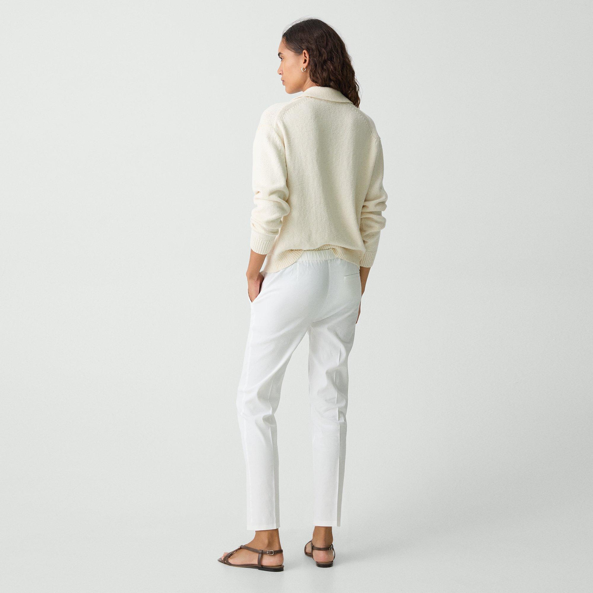 Treeca Pull-On Trousers in Good Linen