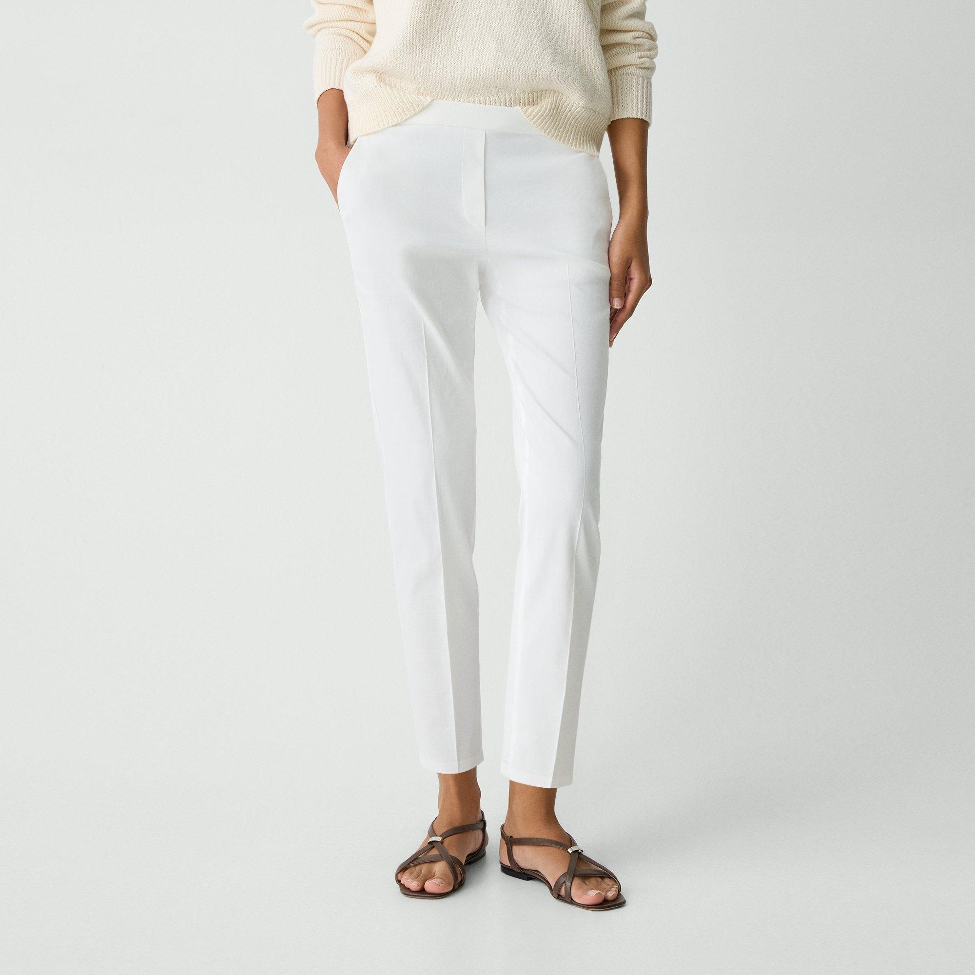 Treeca Pull-On Trousers in Good Linen