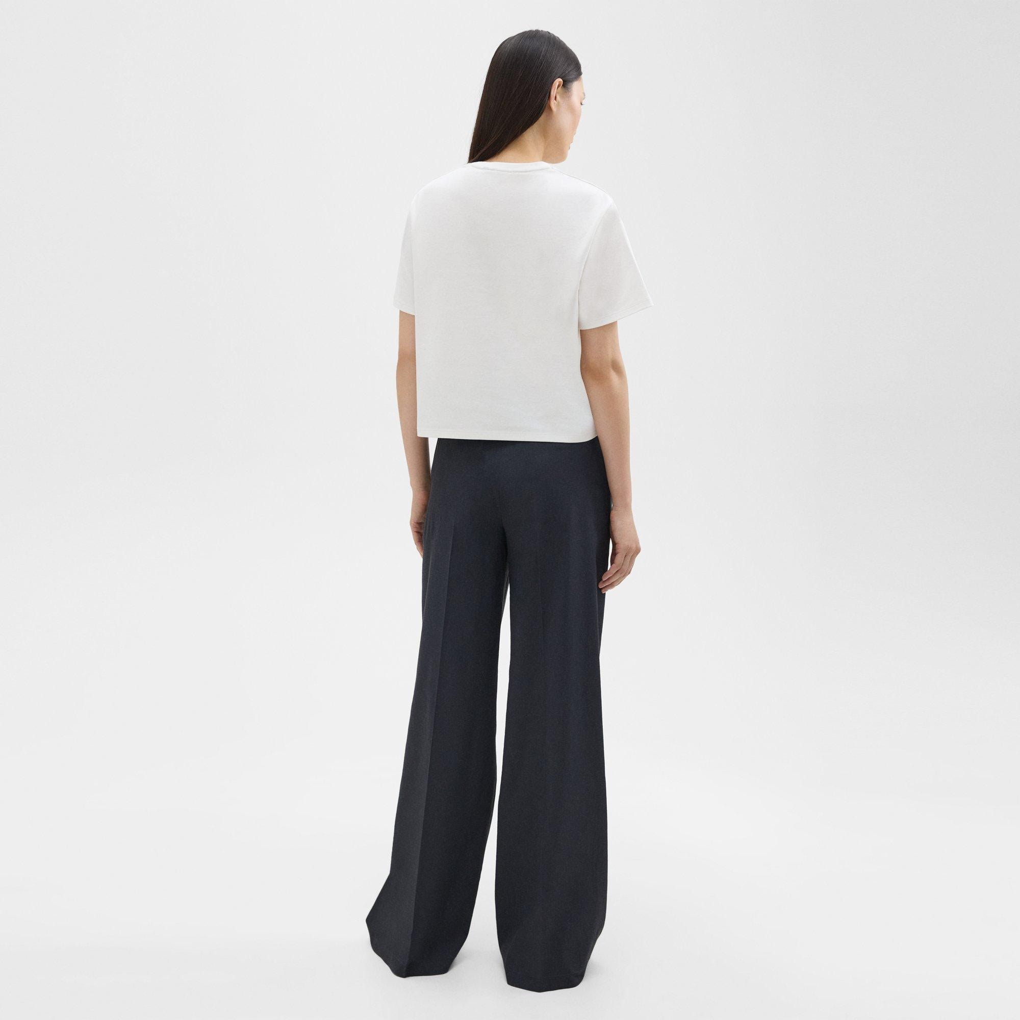 High-Waist Wide-Leg Pant in Good Linen