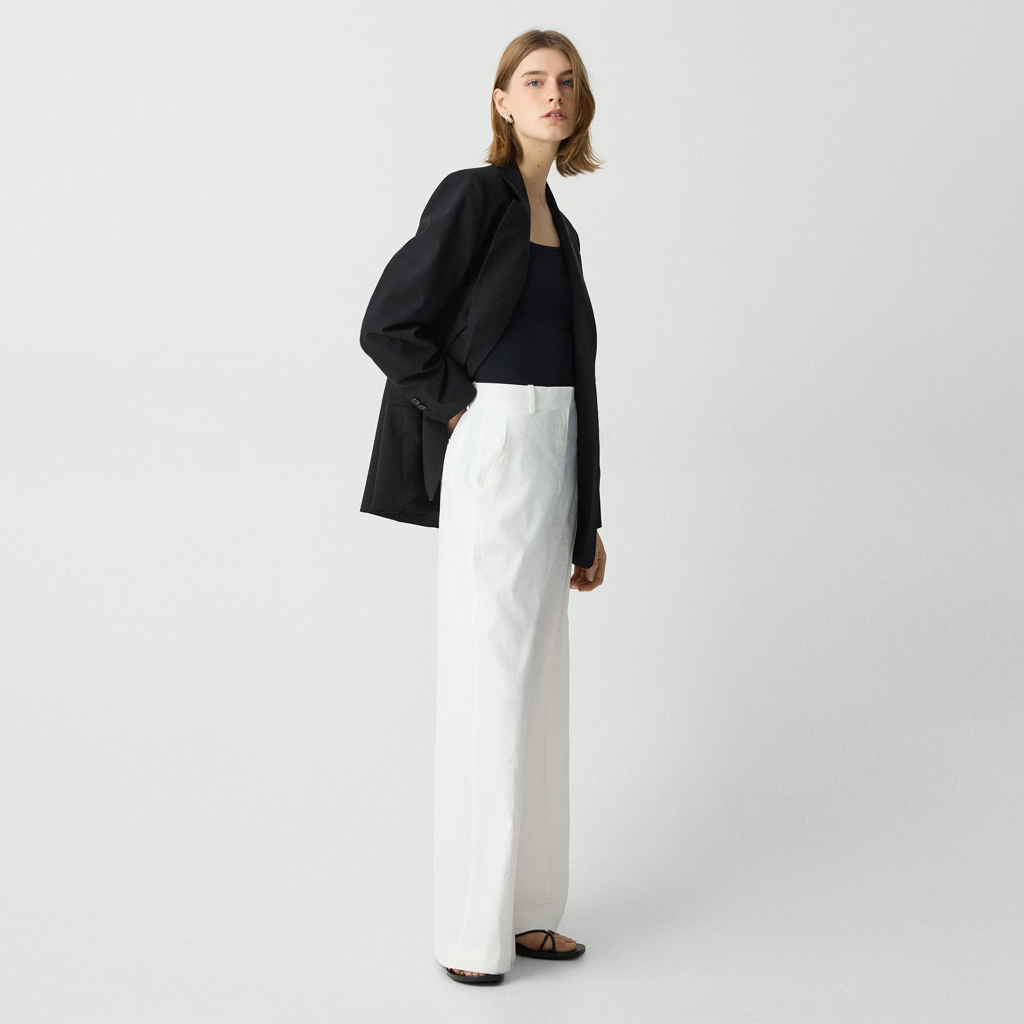 High-Waist Wide-Leg Pant in Good Linen