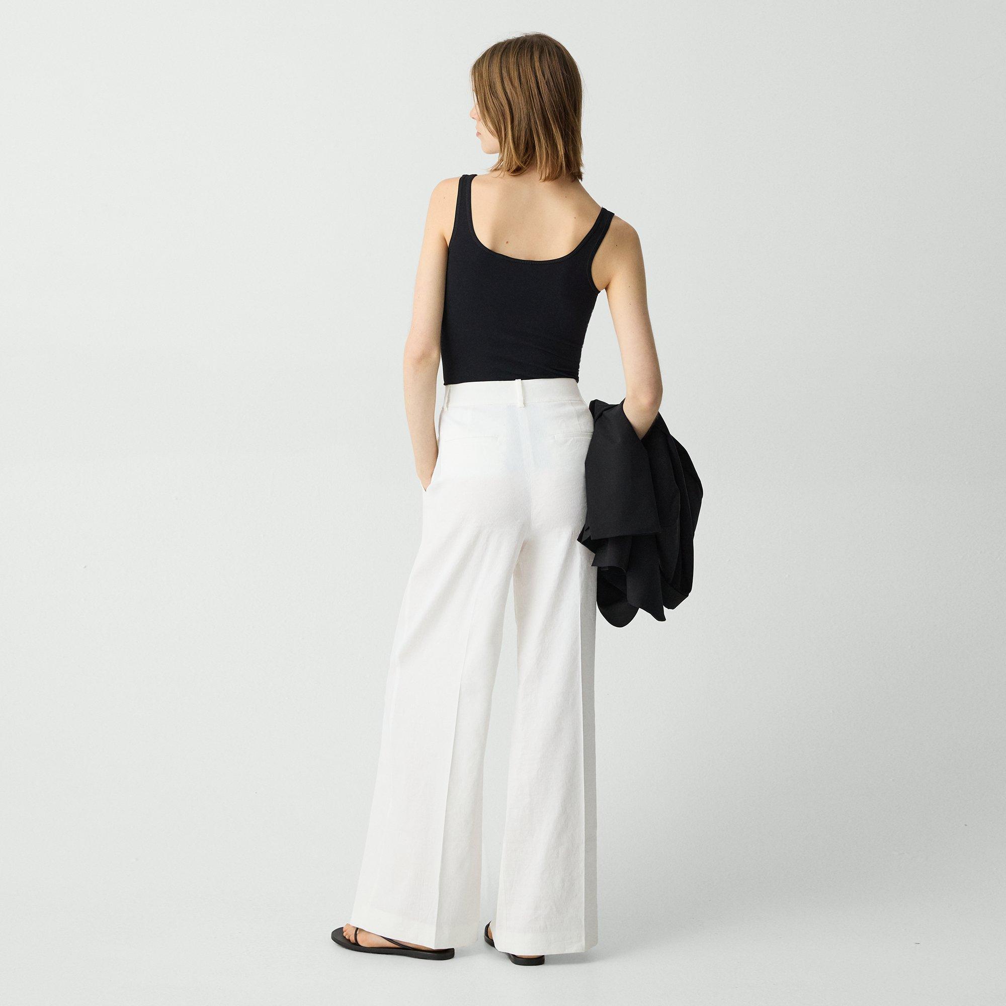 High-Waist Wide-Leg Pant in Good Linen