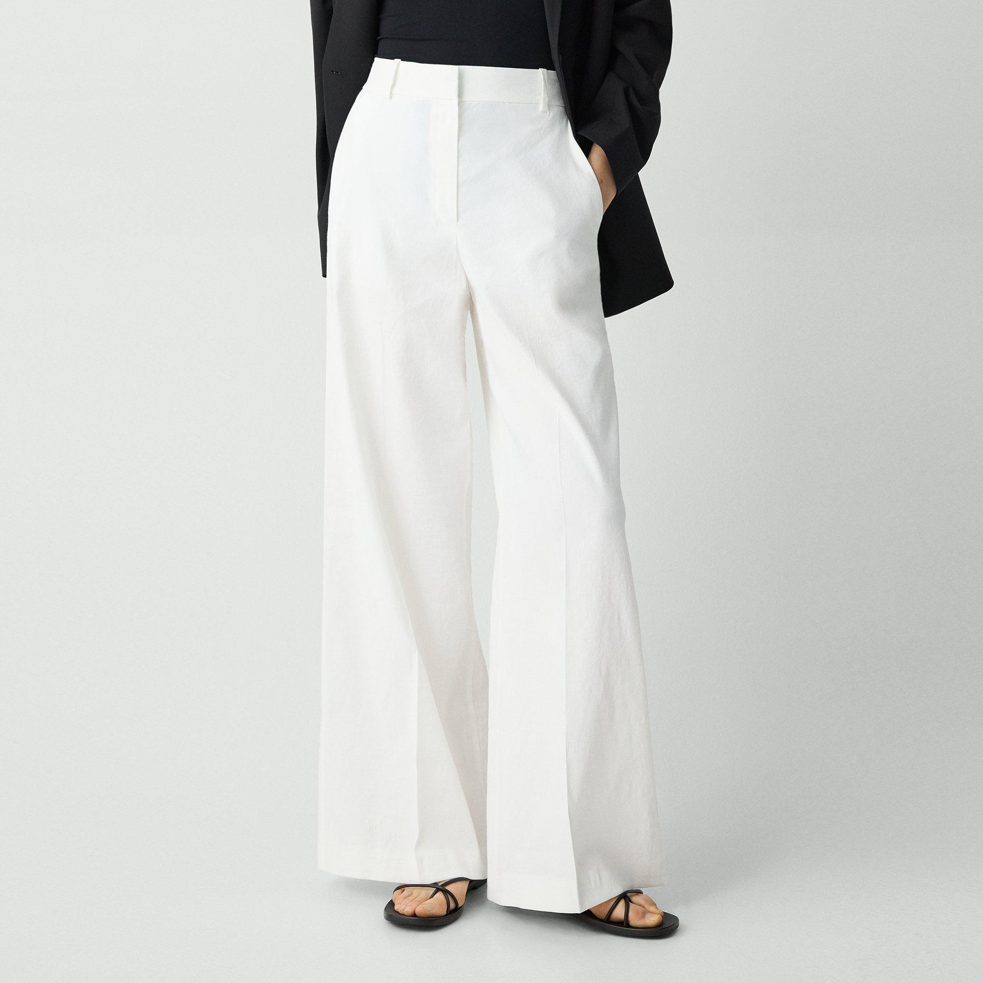 High-Waist Wide-Leg Pant in Good Linen