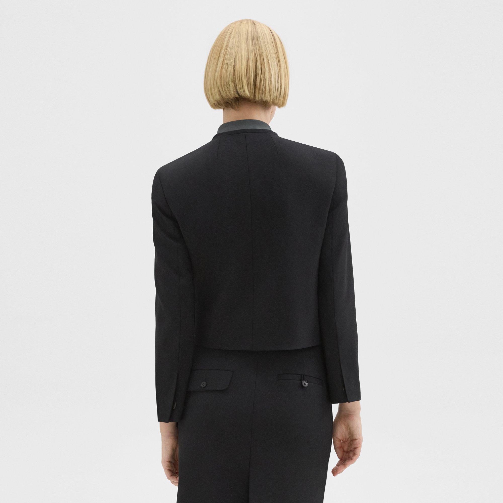 Kimono Tailored Jacket in Black – SVRN
