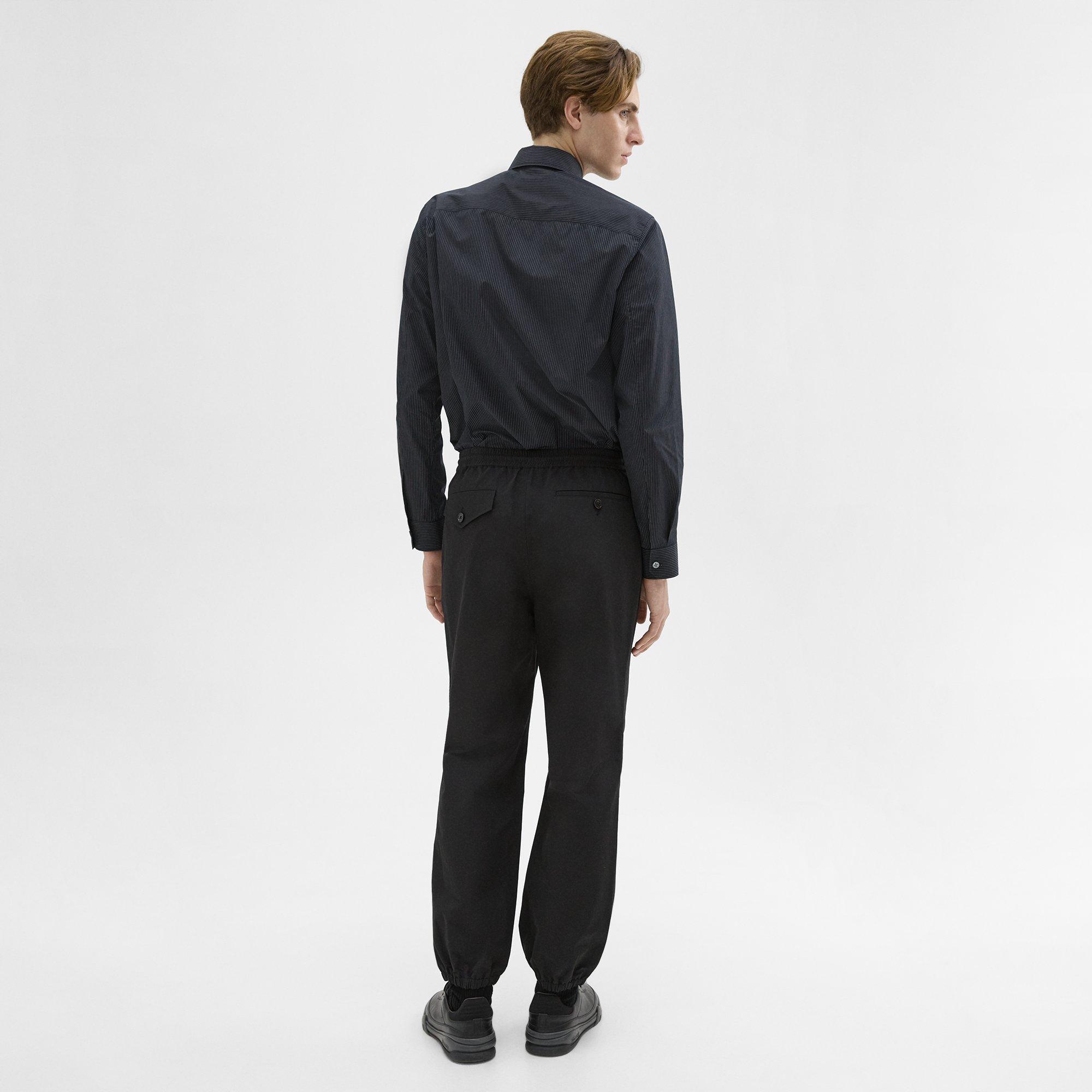 Pantalon de Jogging en Coton Mélangé