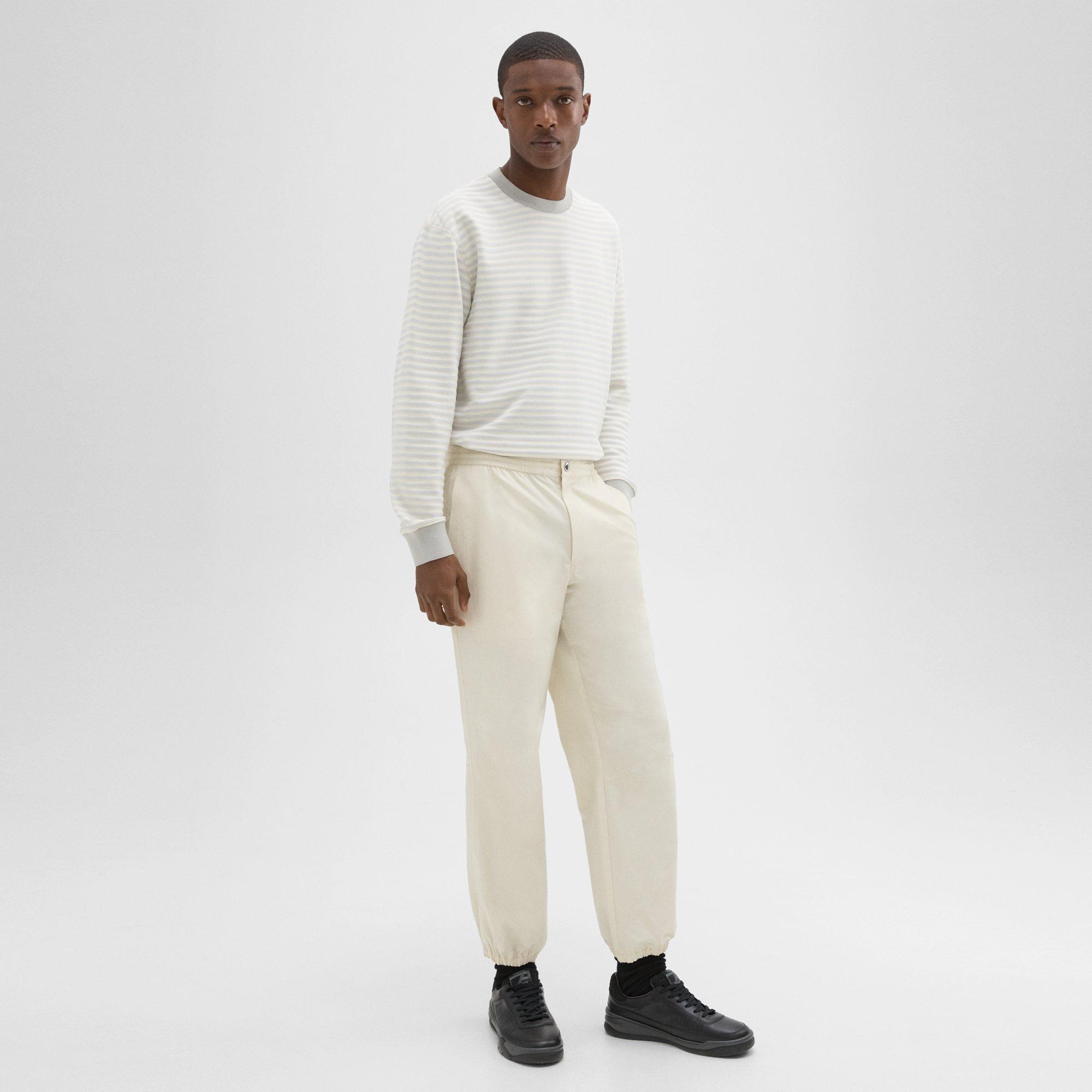 Cotton-Blend Jogger Pant