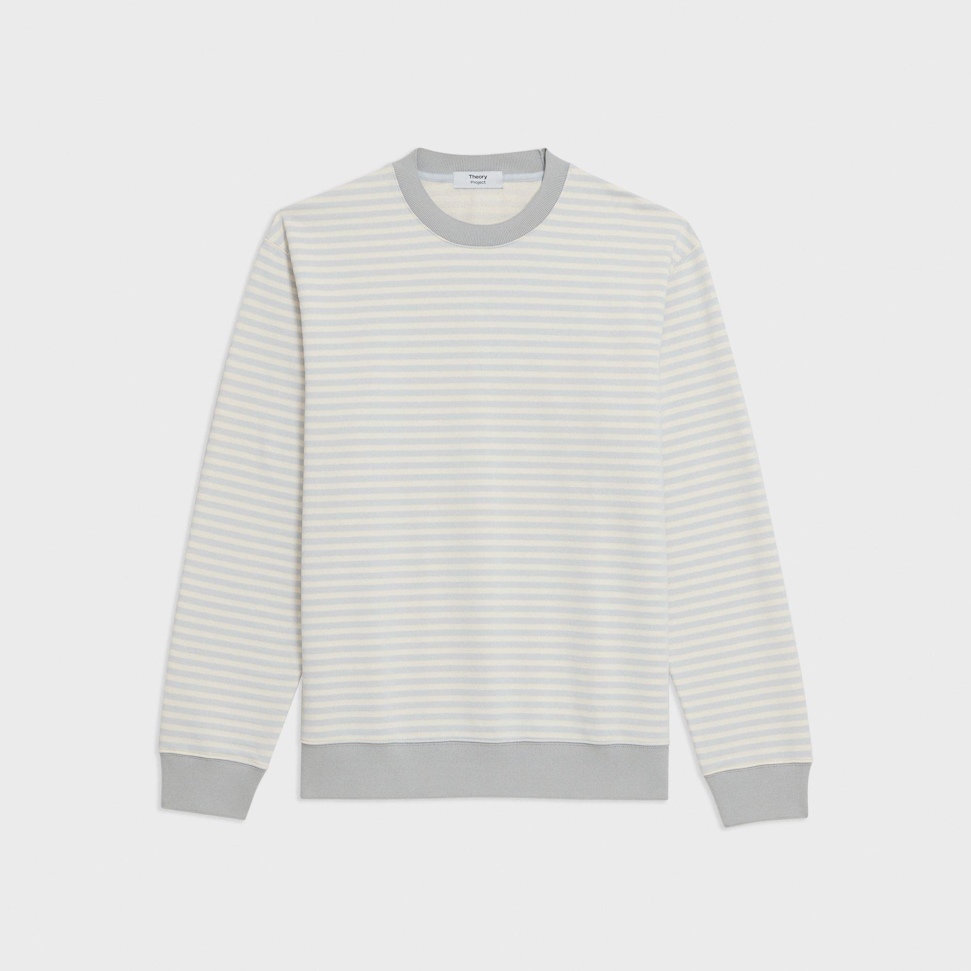 Striped Terry Sweatshirt