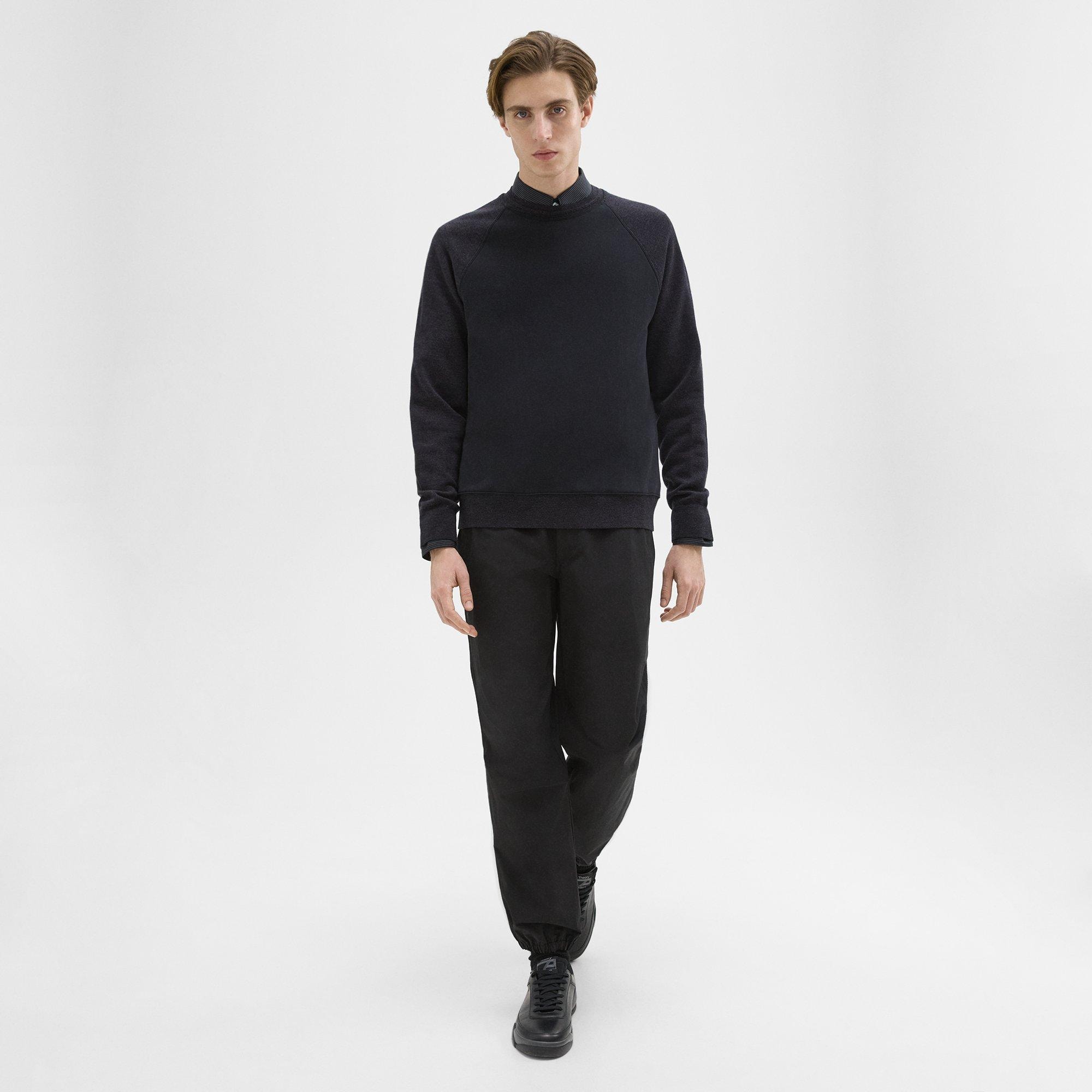 Scuba-Wool Combo Sweatshirt