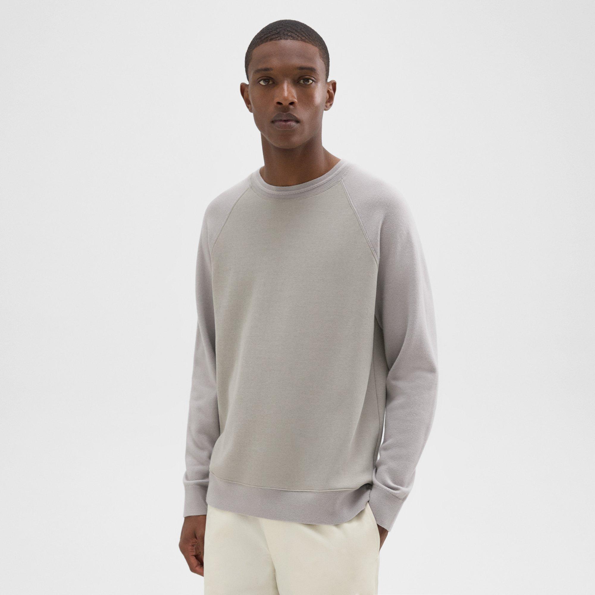 Scuba-Wool Combo Sweatshirt