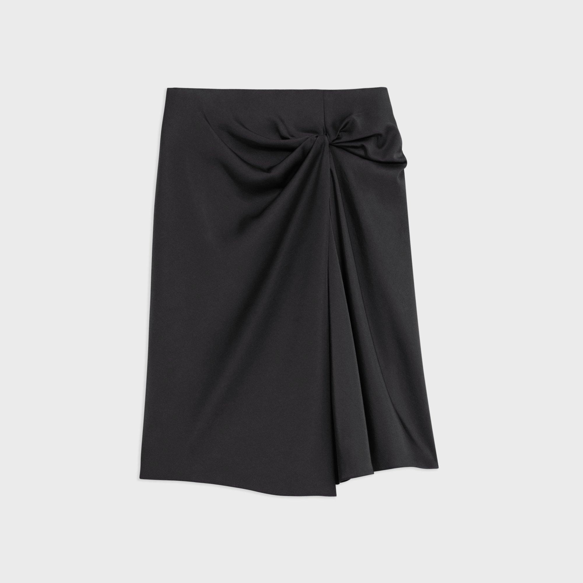 Twisted Midi Skirt