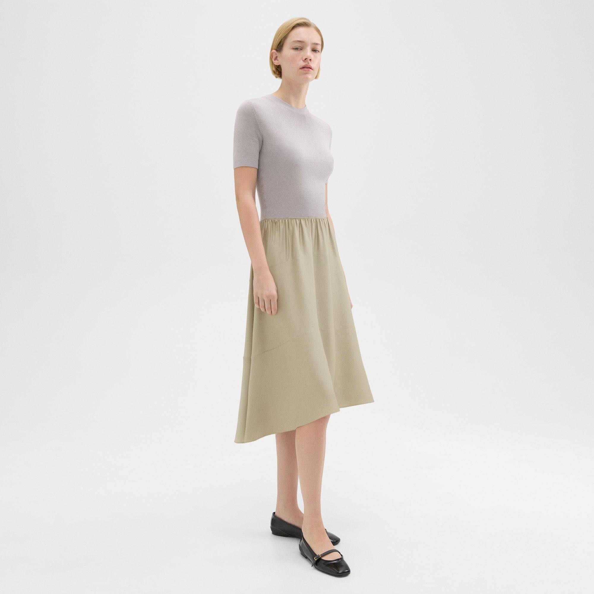 Wool-Viscose Combo Dress