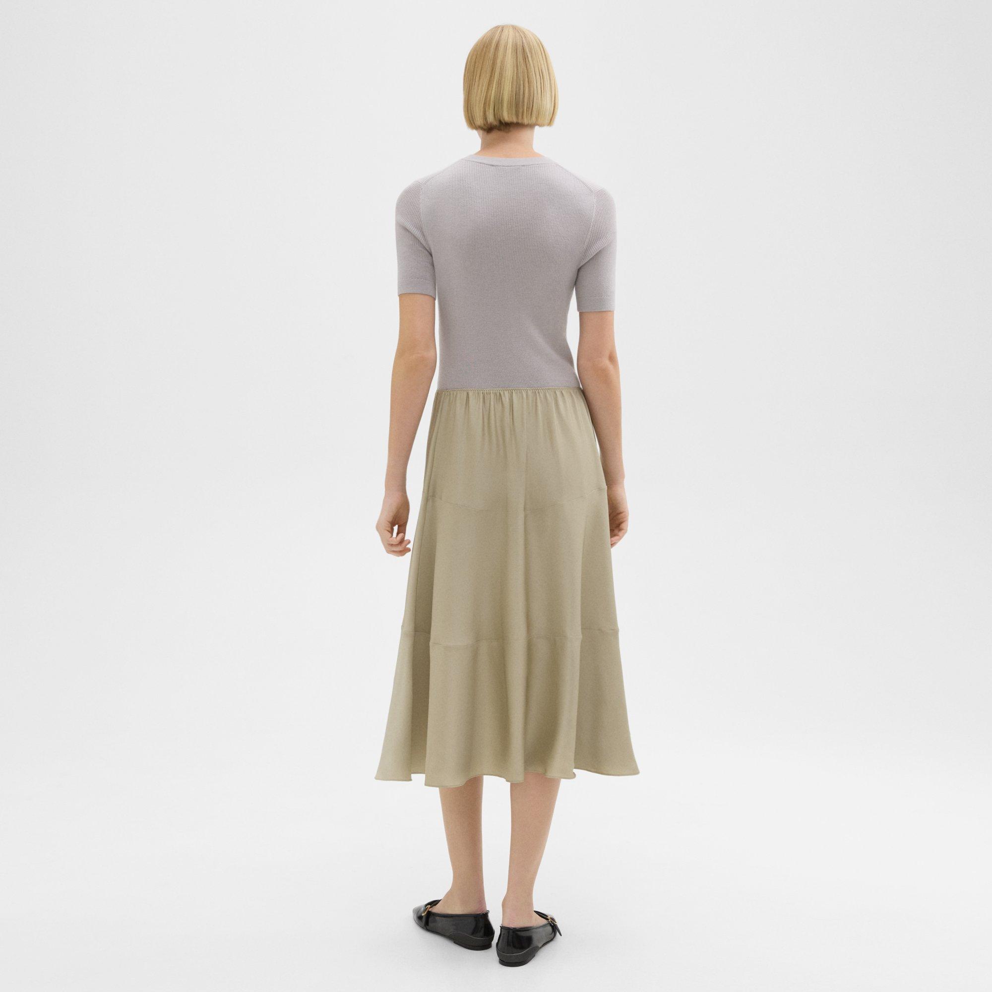 Wool-Viscose Combo Dress