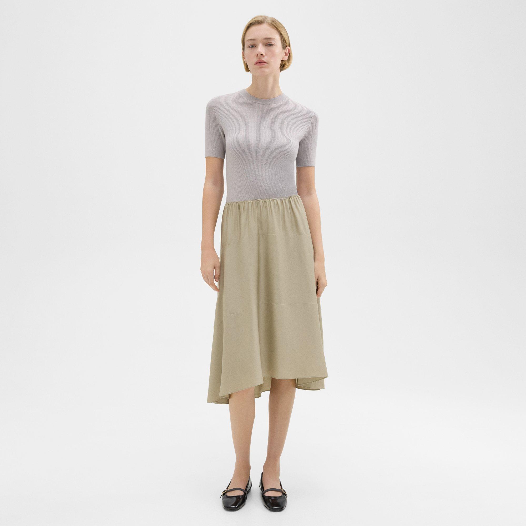 Wool-Viscose Combo Dress