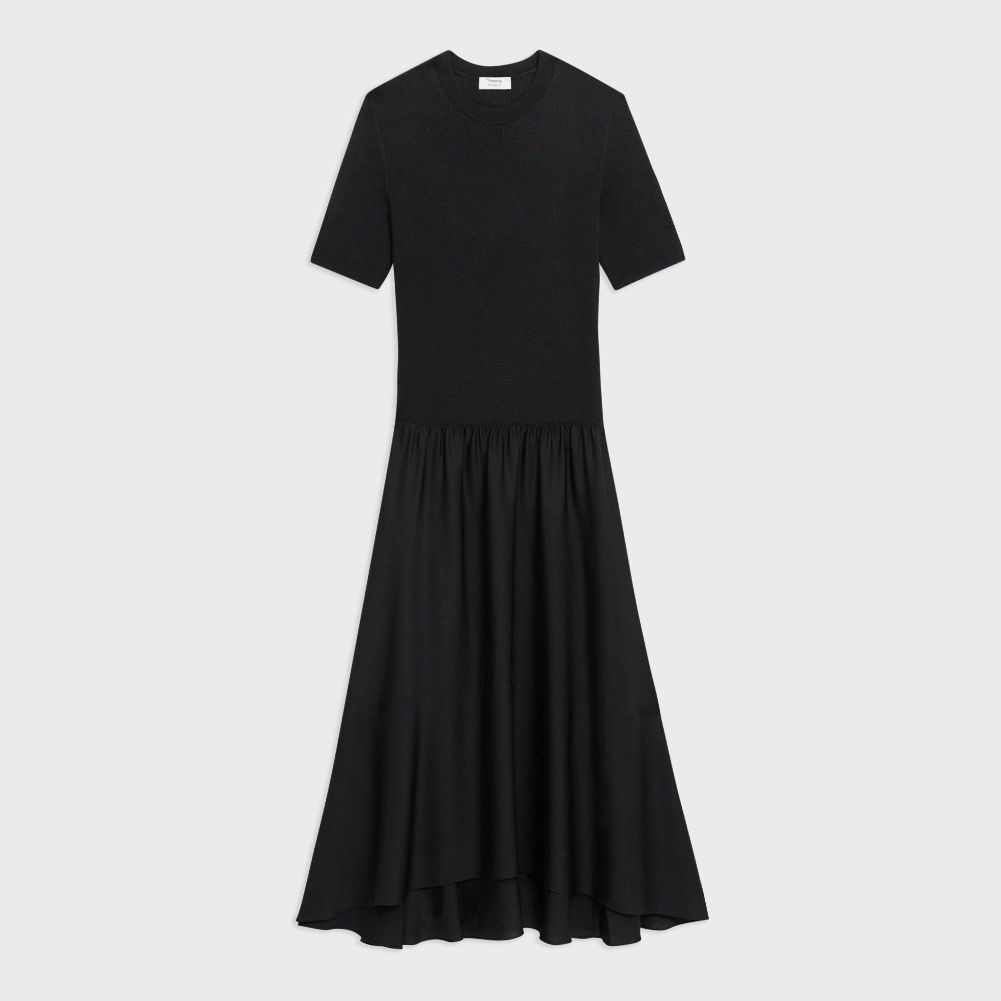 Wool-Viscose Combo Dress