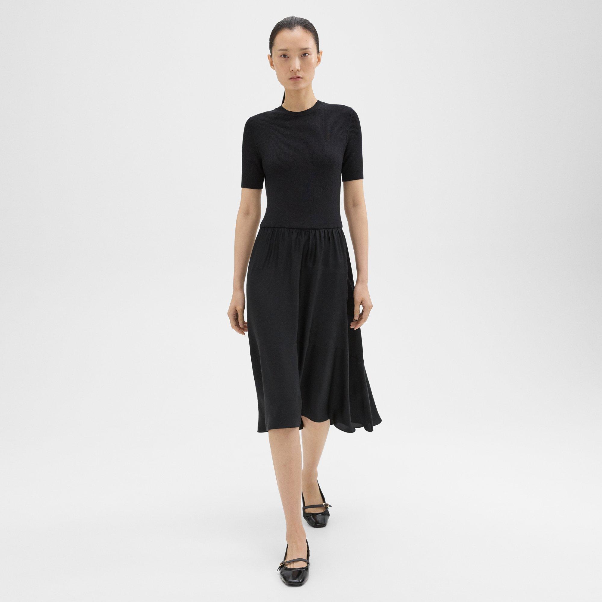 Wool-Viscose Combo Dress