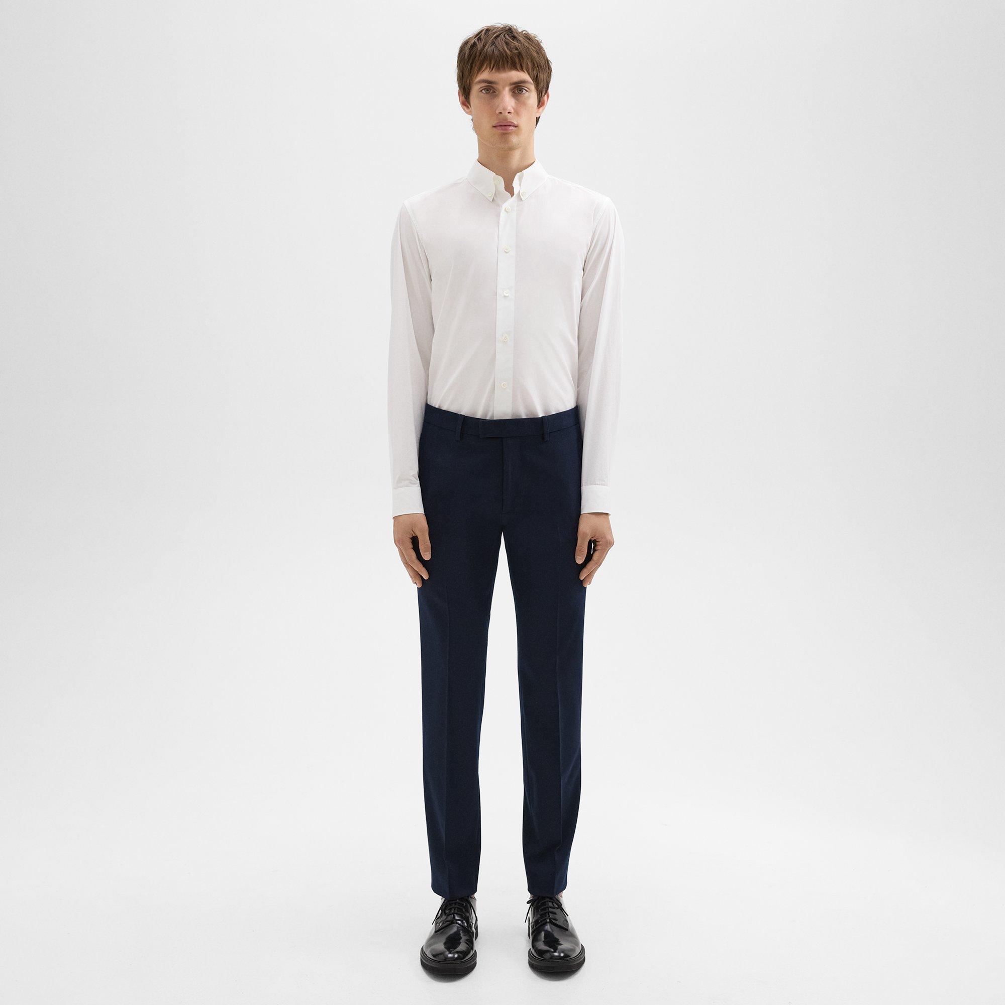 Zaine Tab Pant in Textured Gabardine