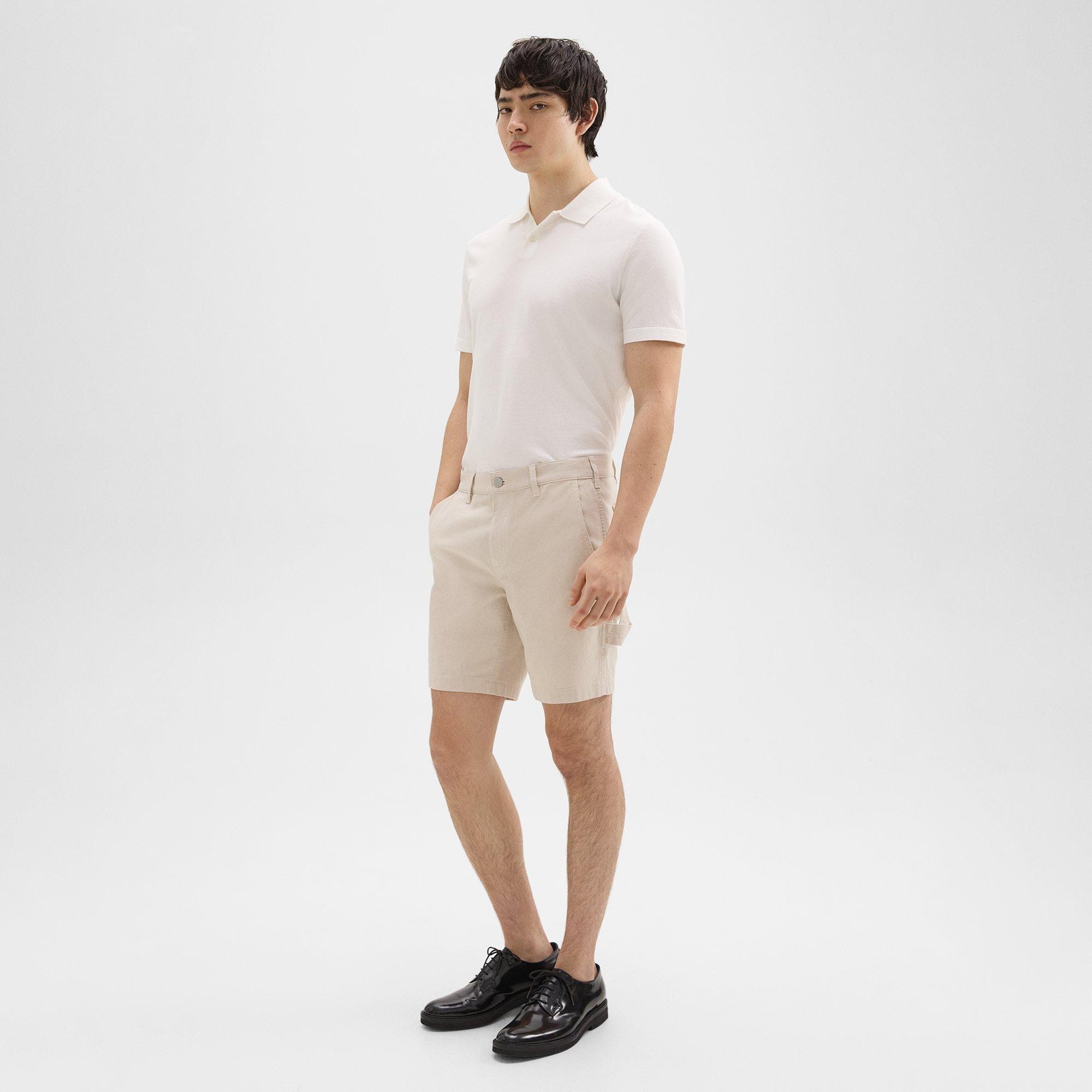 Zaine 7" Carpenter Short in Stretch Cotton Canvas