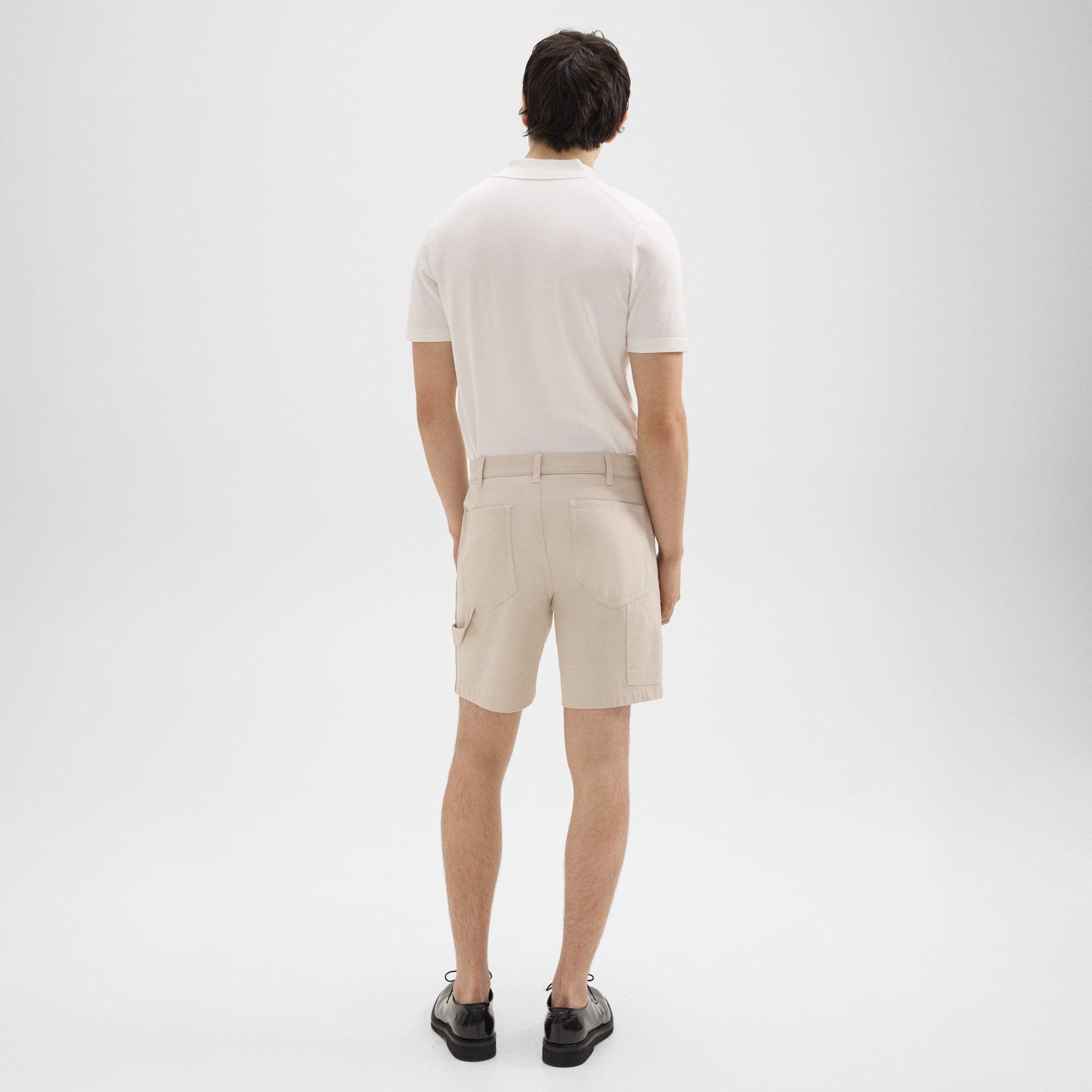 Zaine 7" Carpenter Short in Stretch Cotton Canvas