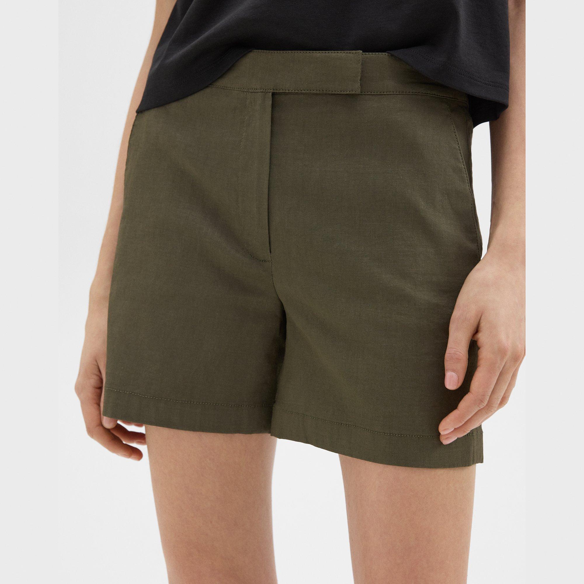 Waist Tab Short in Good Linen