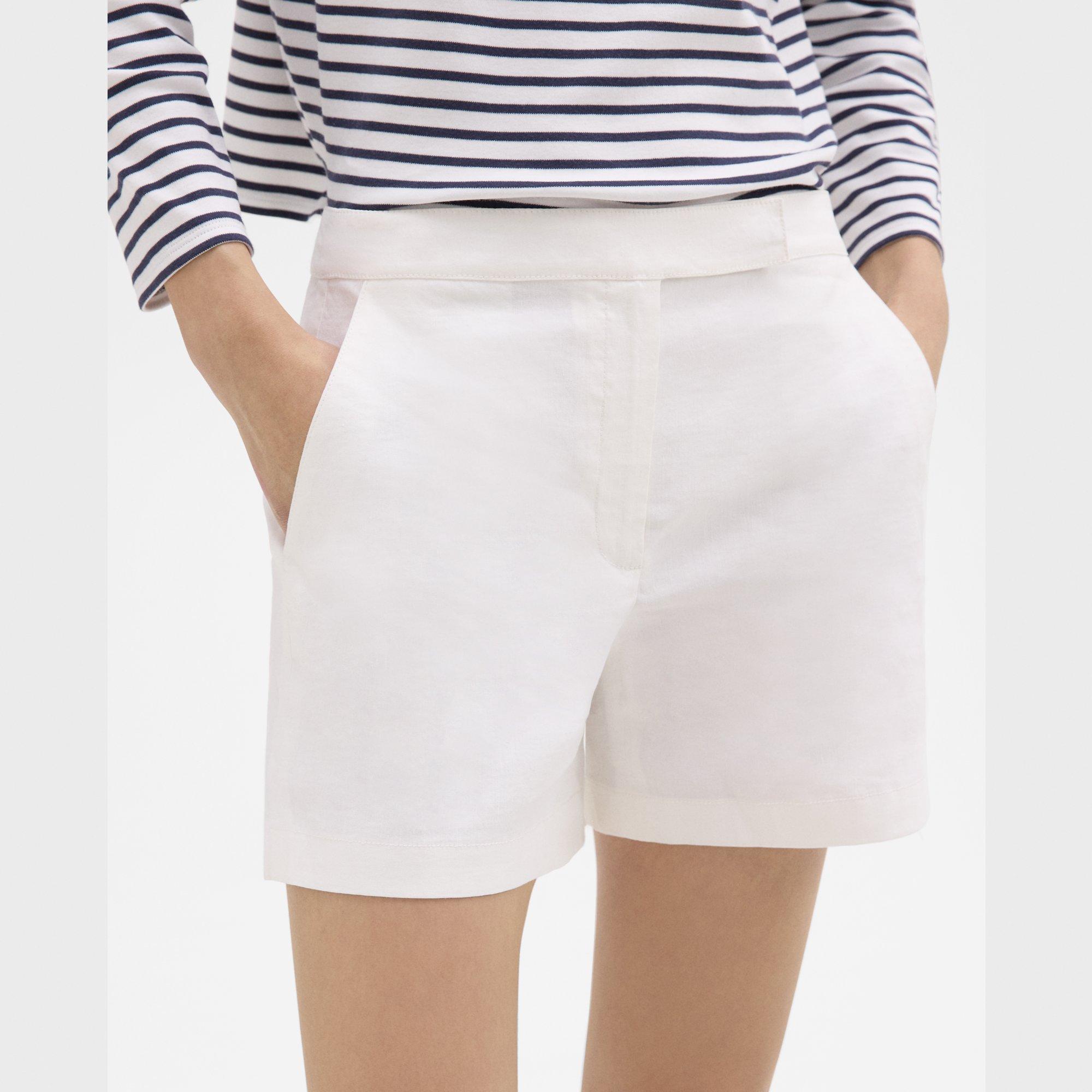 Waist Tab Short in Good Linen