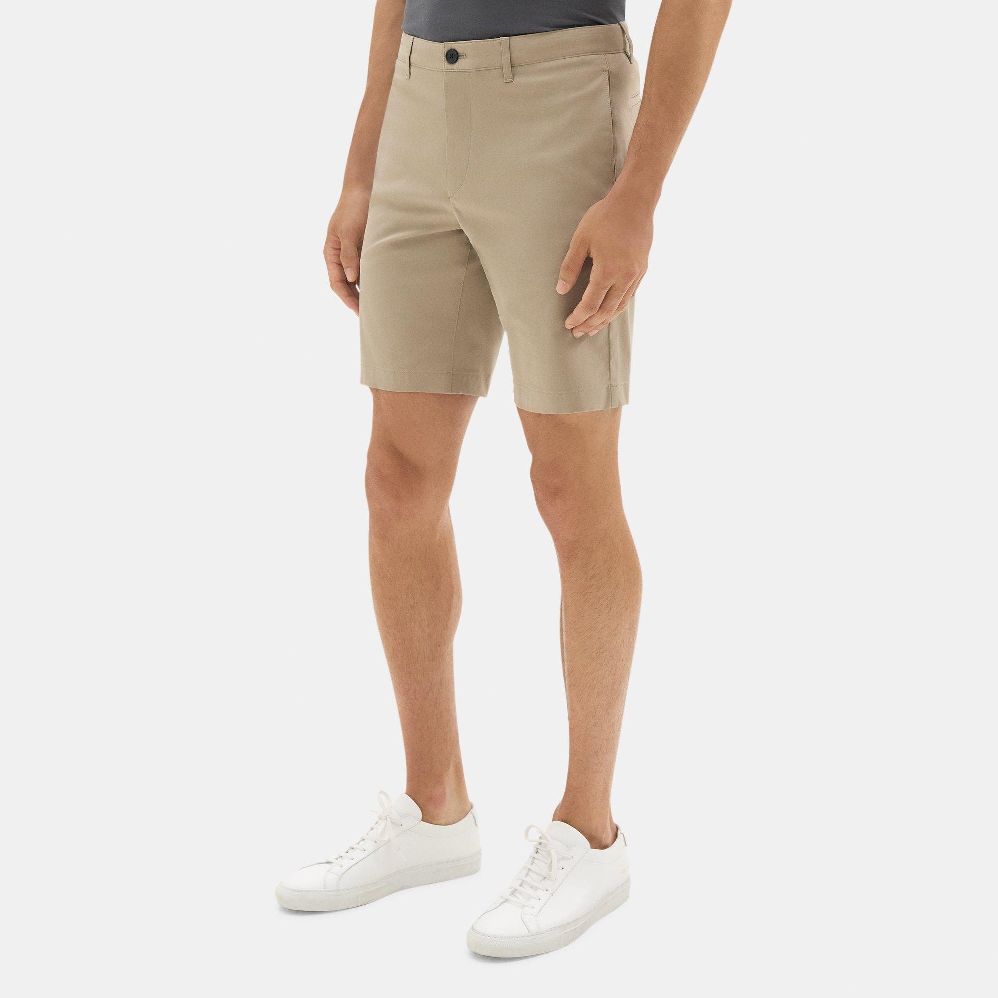 Classic-Fit Short in Stretch Cotton Twill