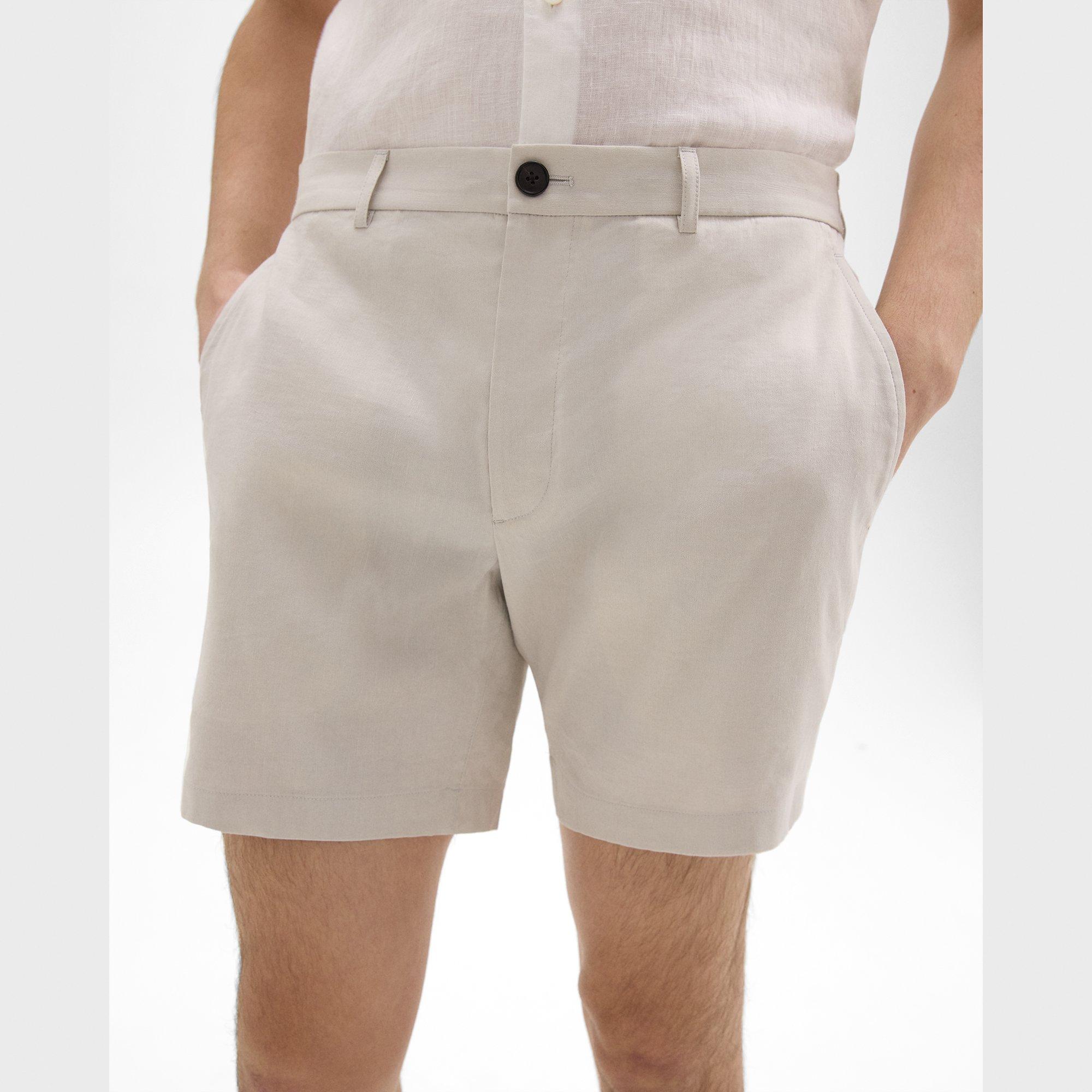 Curtis 7" Shorts aus Good Linen mit Kordelzug