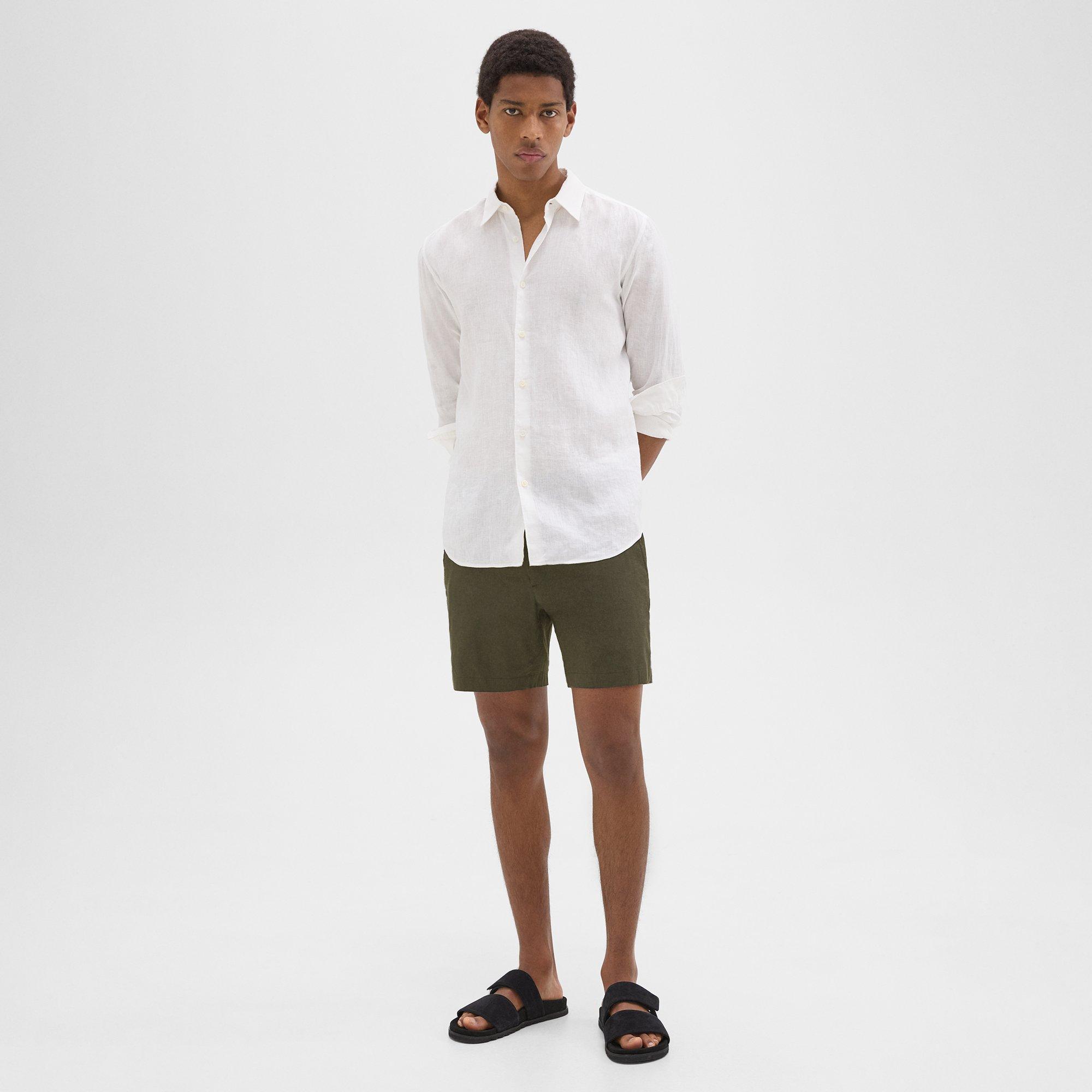 Curtis 7" Shorts aus Good Linen mit Kordelzug