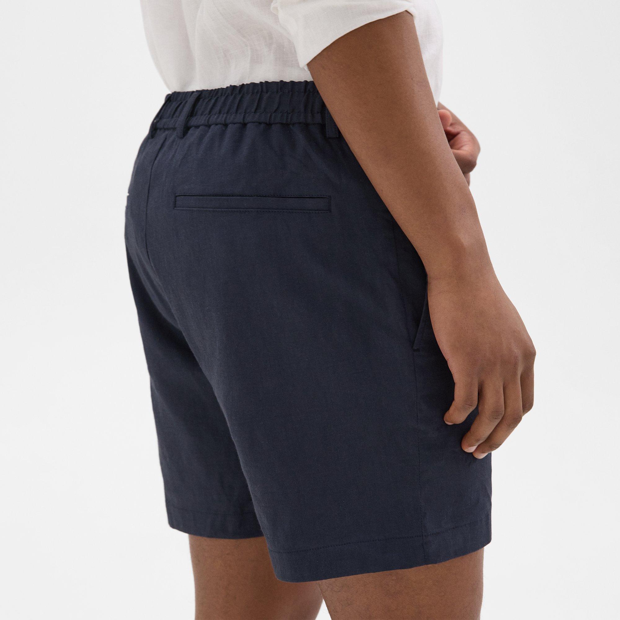 Curtis 7" Shorts aus Good Linen mit Kordelzug