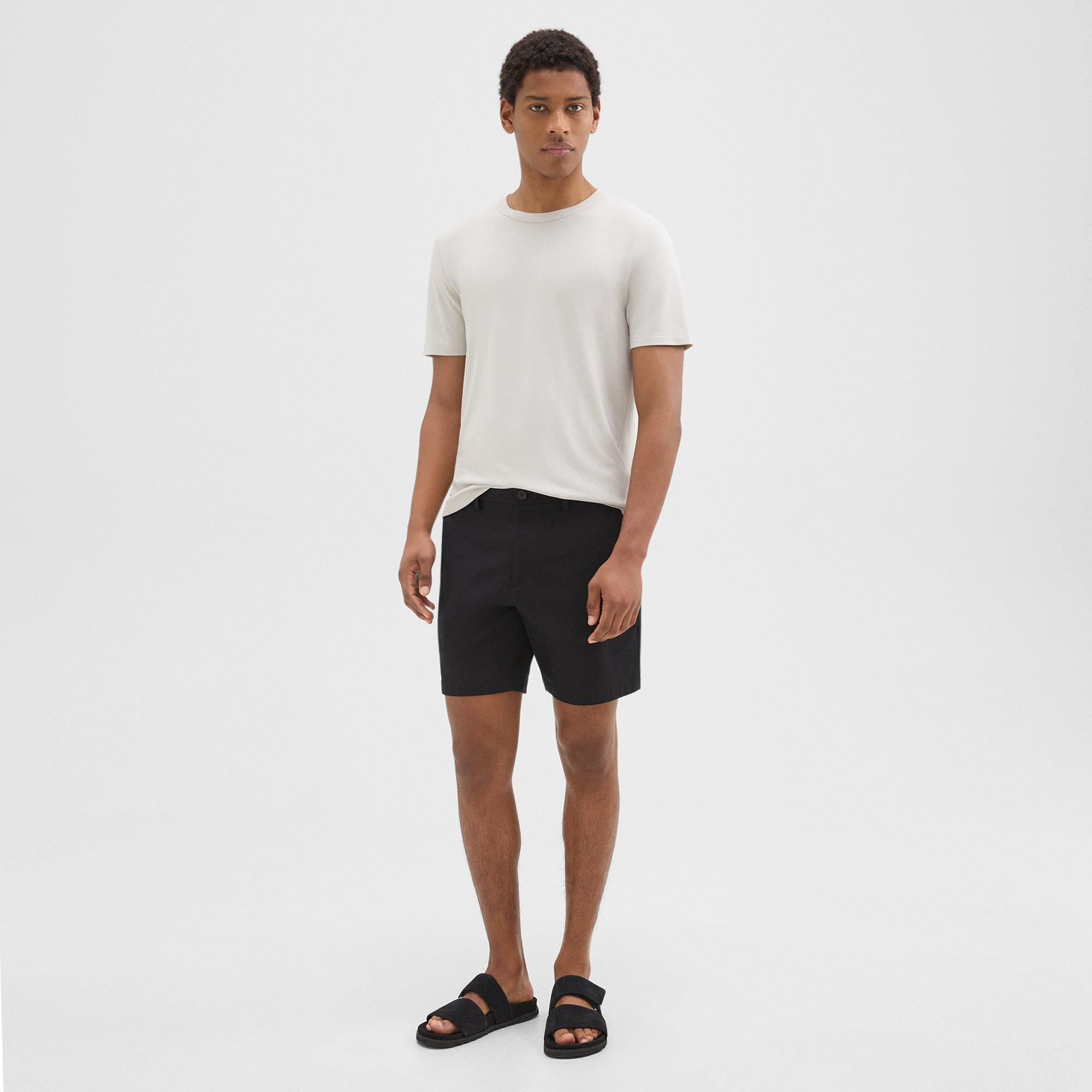 Zaine Short in Stretch Cotton-Blend