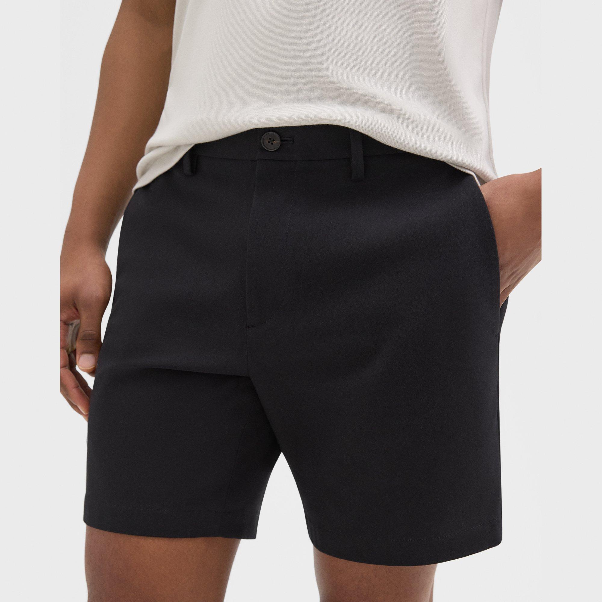 Zaine Short in Stretch Cotton-Blend