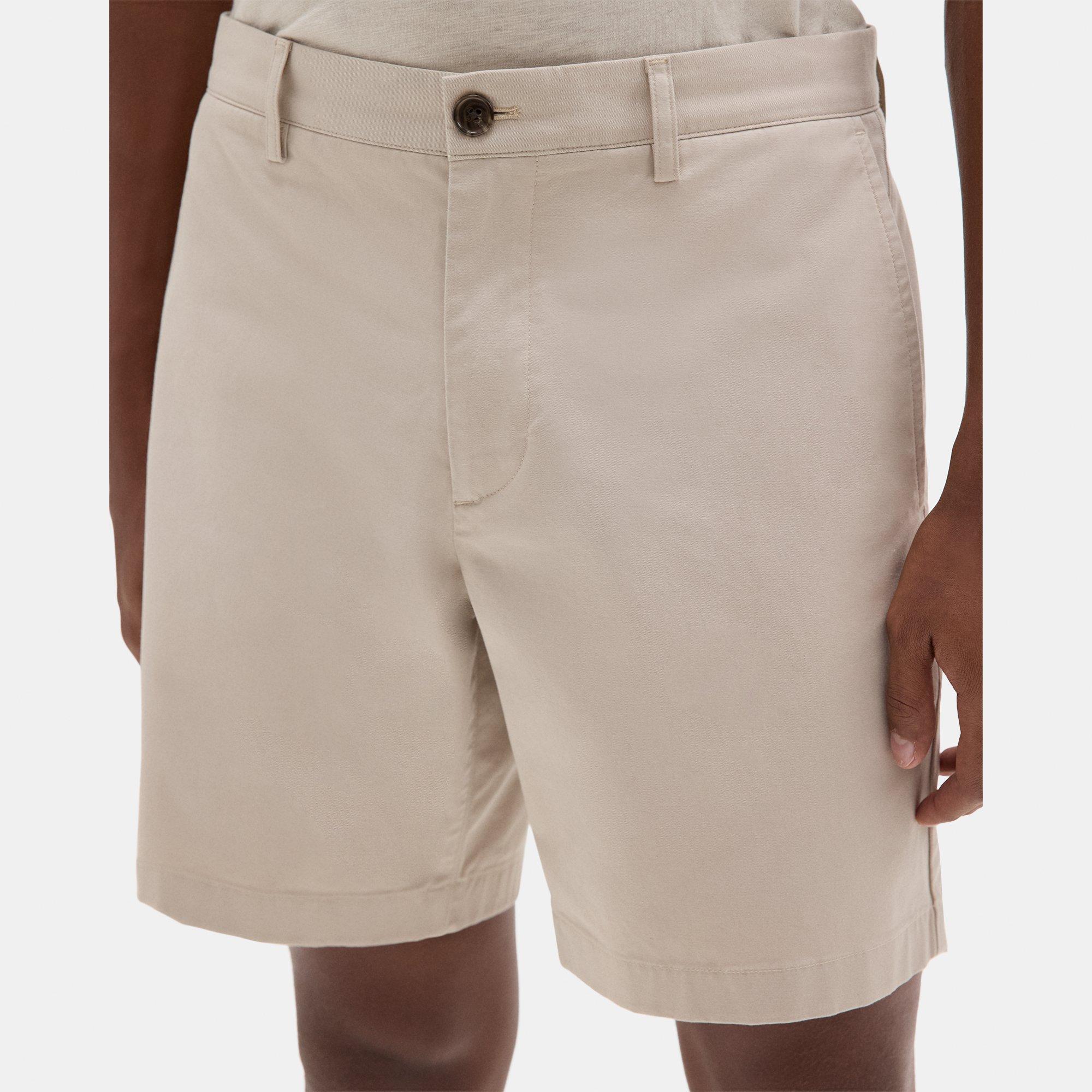 Zaine Short in Stretch Cotton