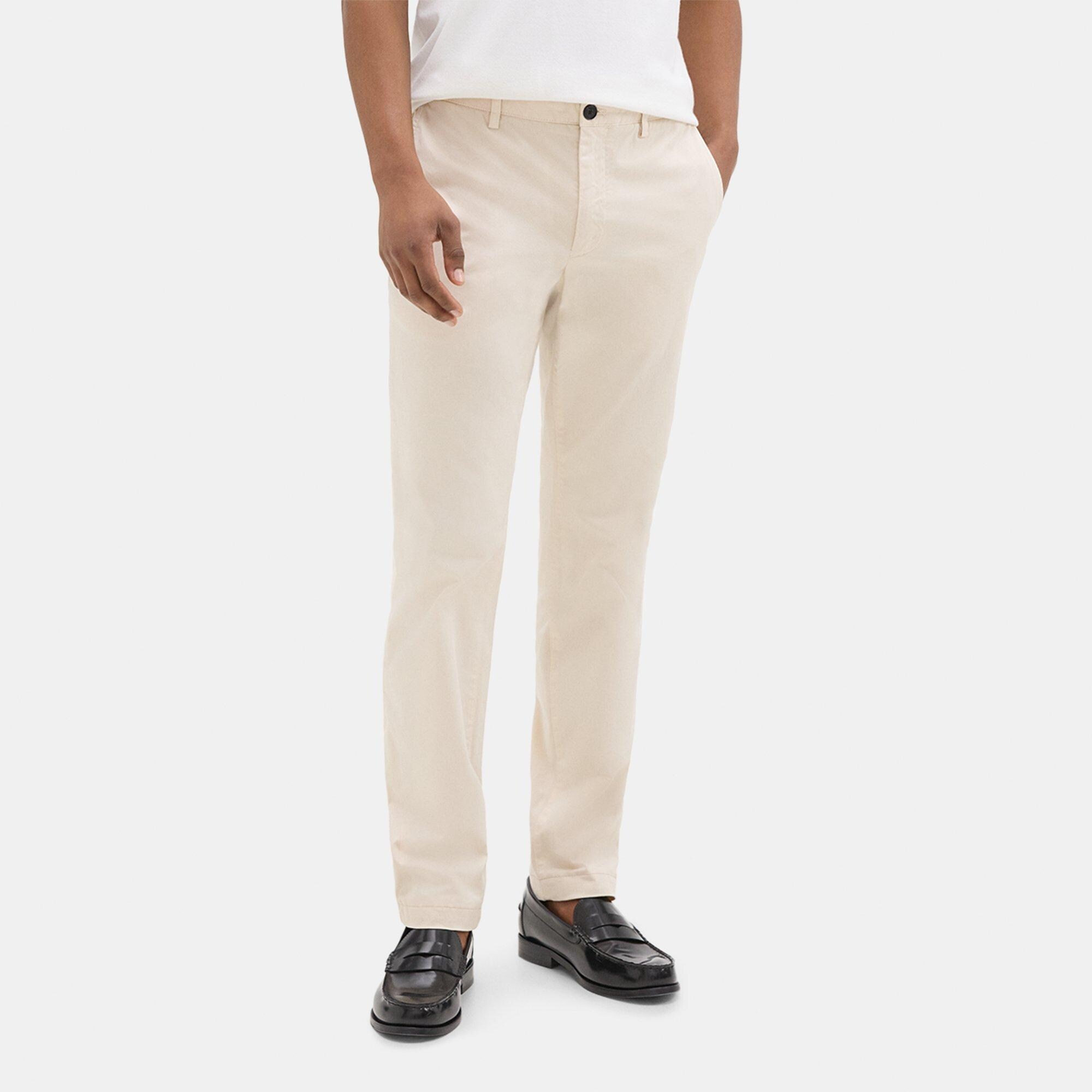 띠어리 Theory Zaine Pant in Organic Cotton,NEW SAND