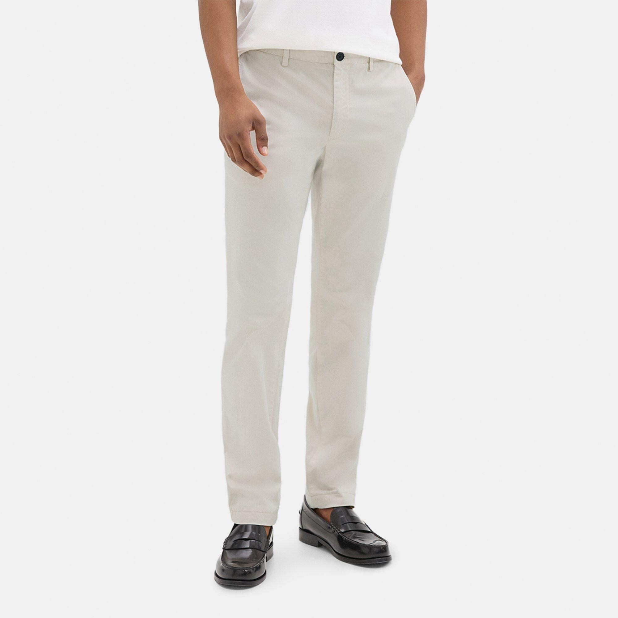 띠어리 Theory Zaine Pant in Organic Cotton,LIMESTONE