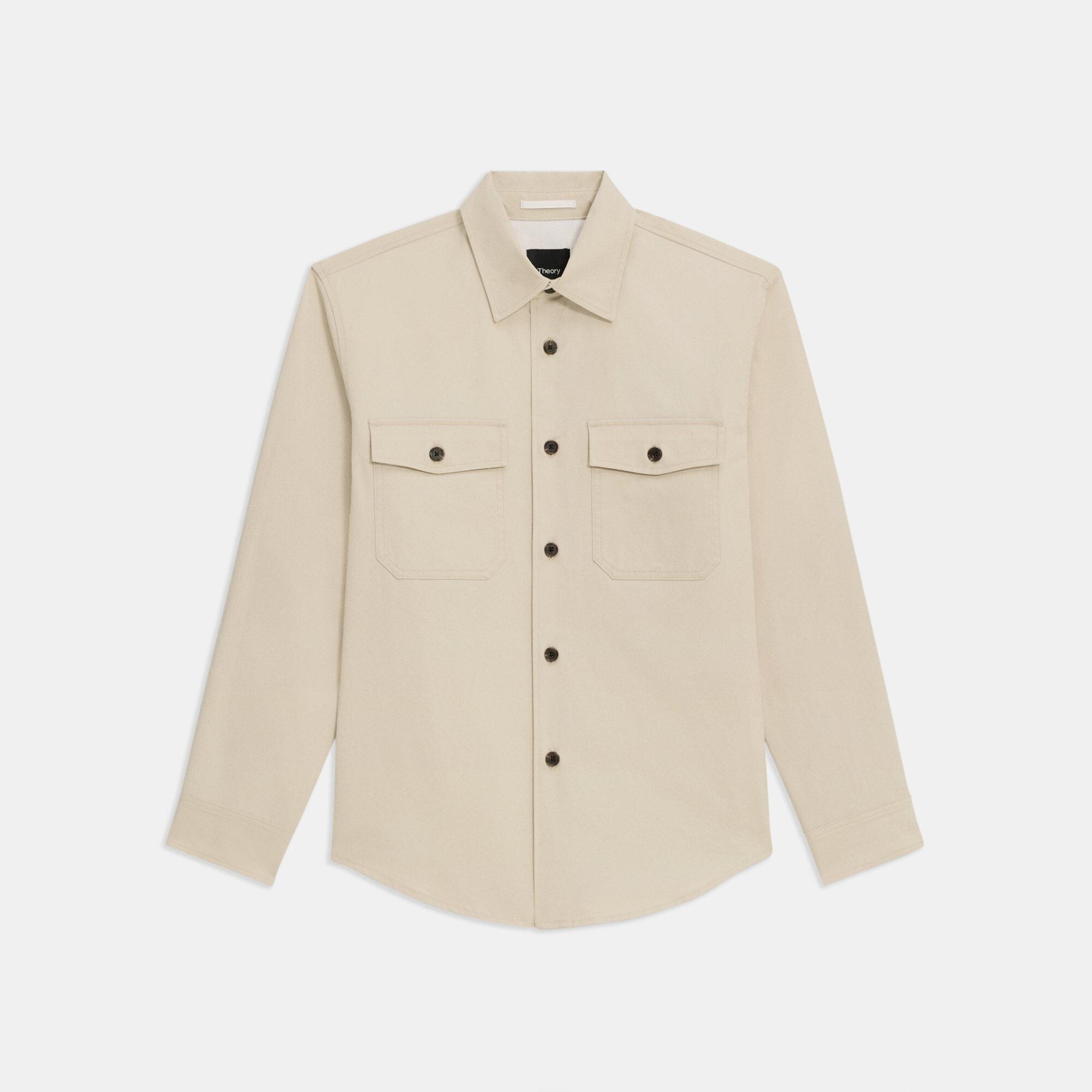 Garvin Shirt Jacket in Organic Cotton