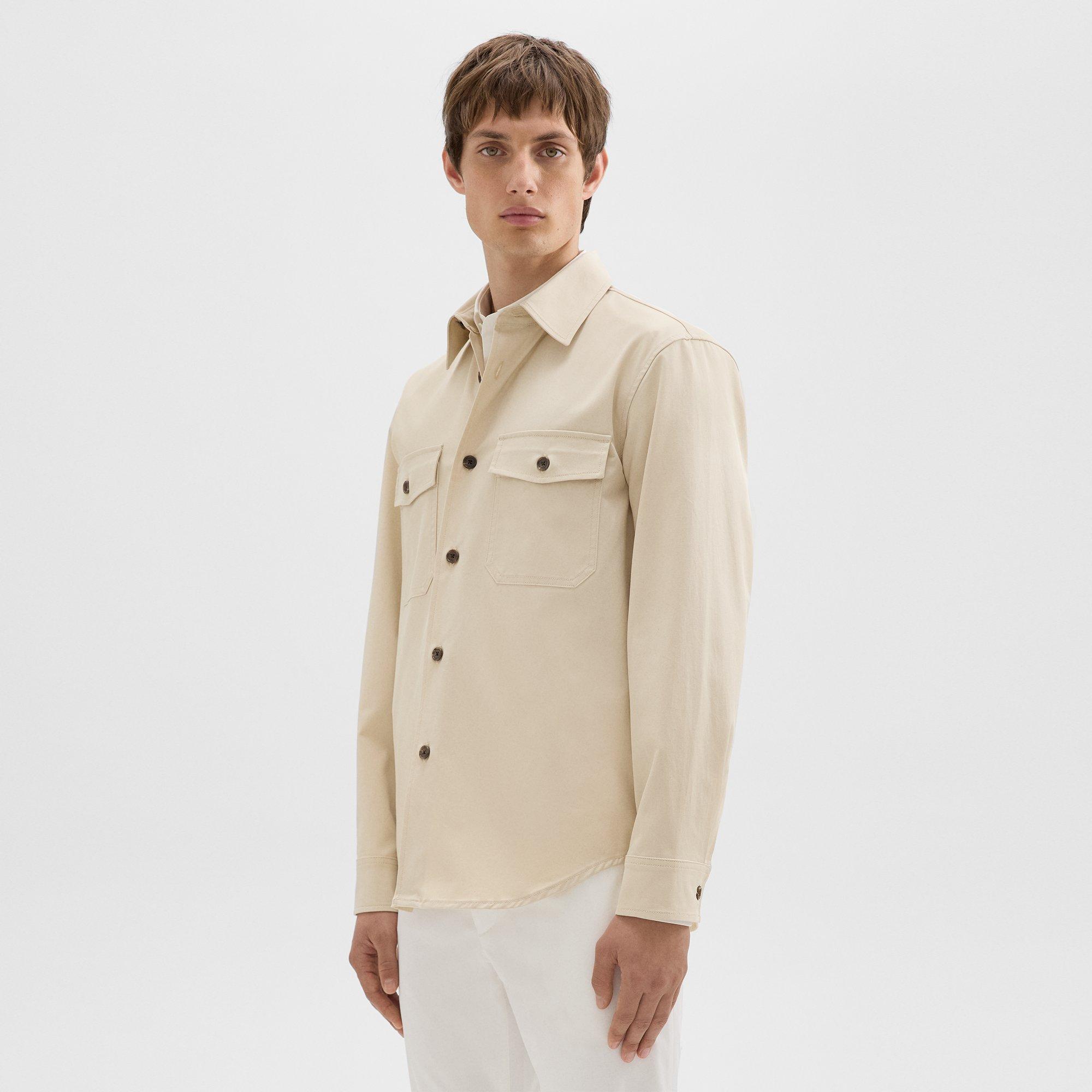 Garvin Shirt Jacket in Organic Cotton